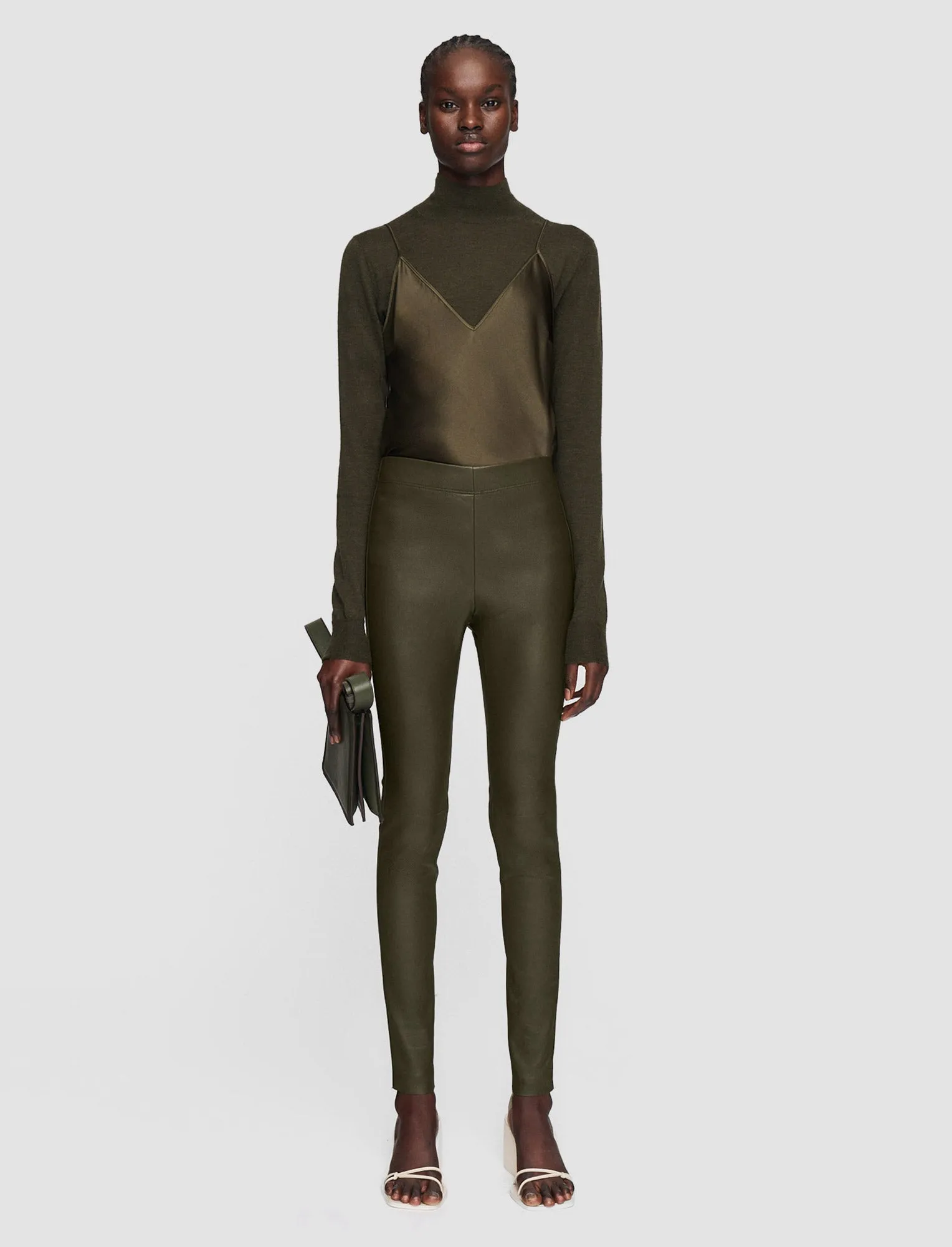 Leather Stretch Leggings sold by Joseph product image thumbnail 2