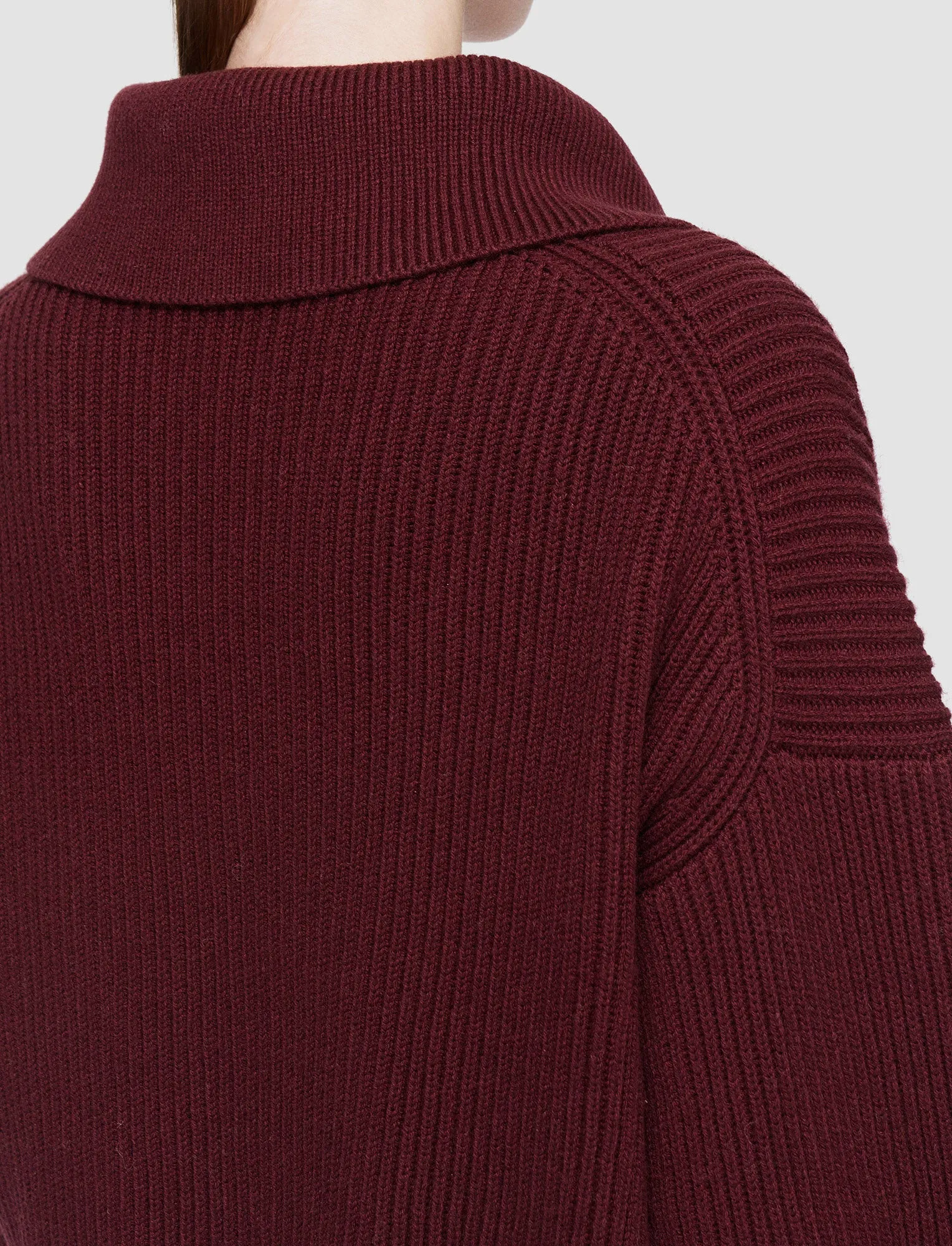 Light Cardigan Stitch Open Neck Jumper sold by Joseph product image thumbnail 5
