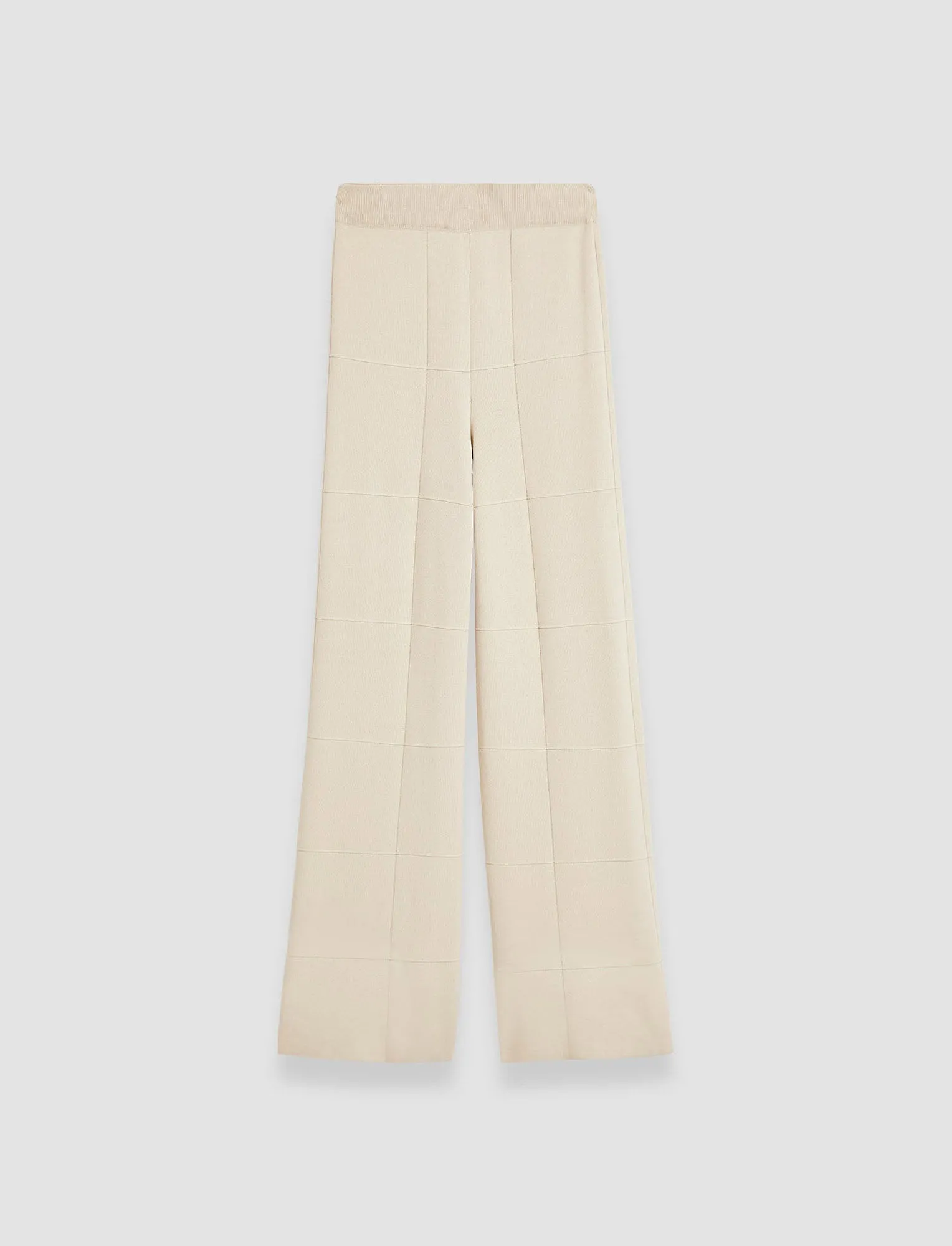 Grid Viscose Knitted Trousers sold by Joseph