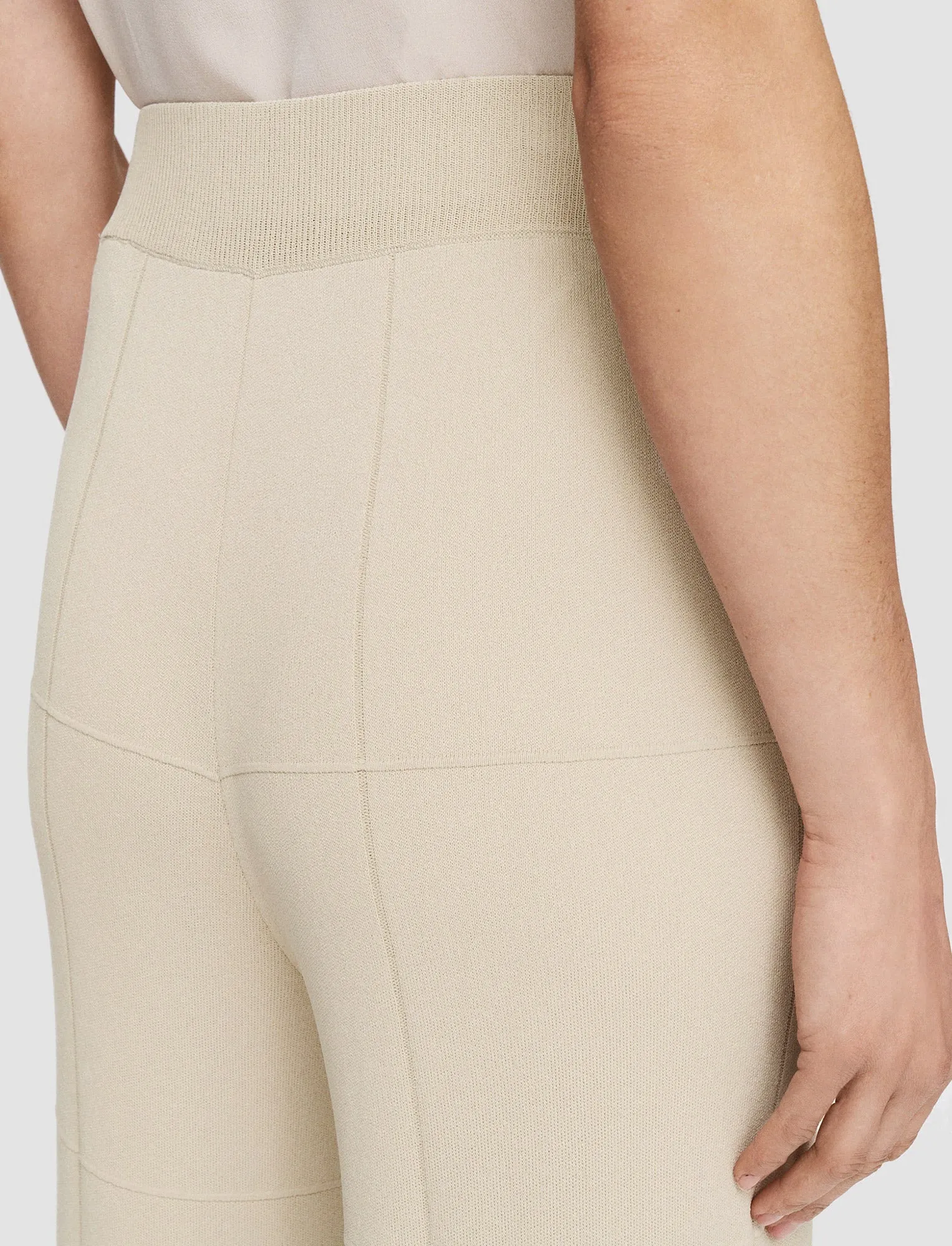 Grid Viscose Knitted Trousers sold by Joseph product image thumbnail 4