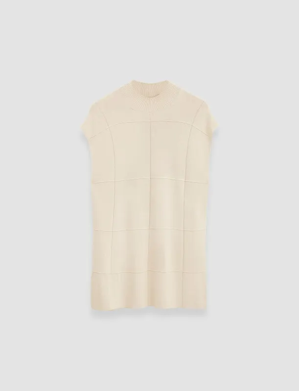 Grid Viscose Knitted Tank Top sold by Joseph