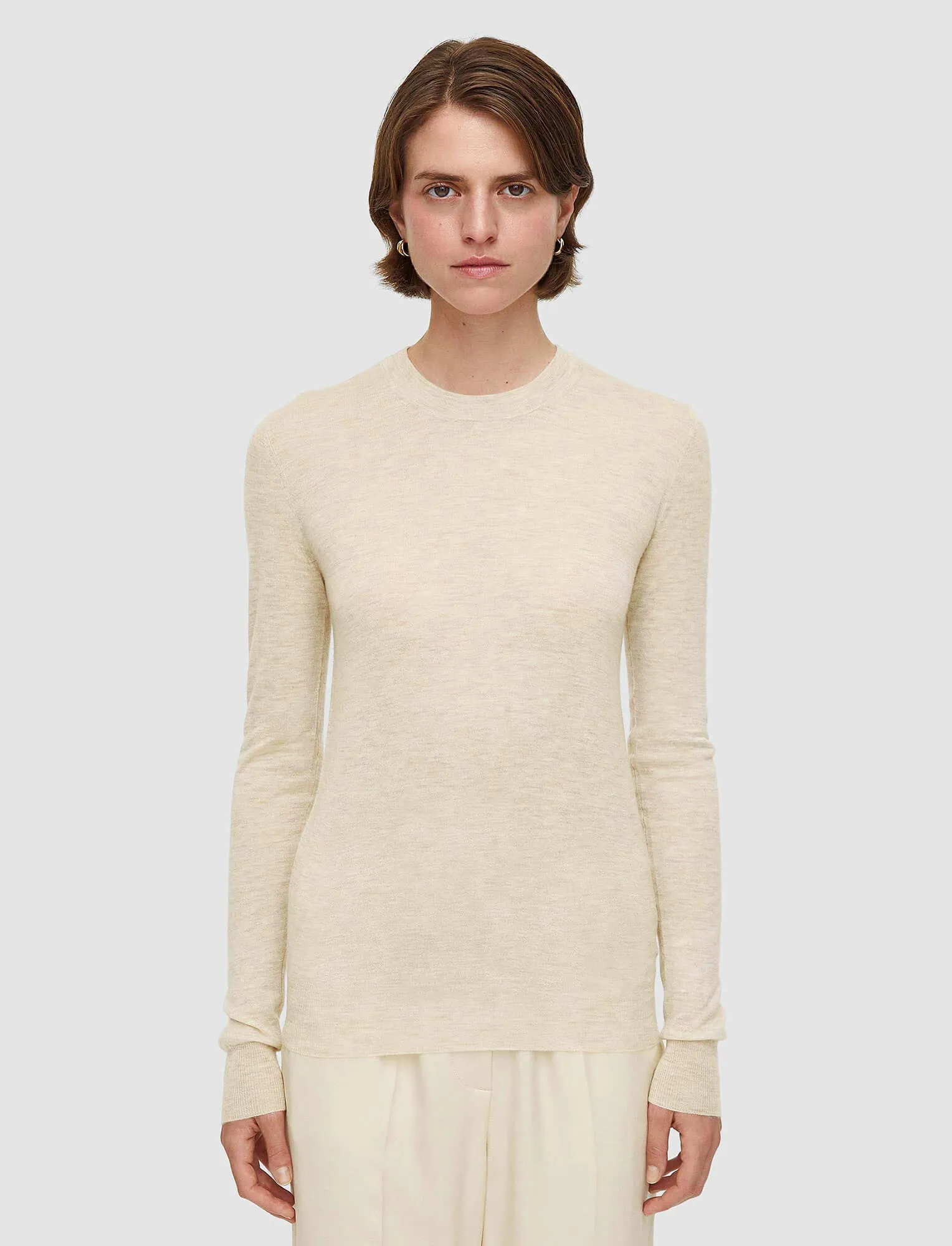 Cashair Round Neck Jumper sold by Joseph product image thumbnail 3