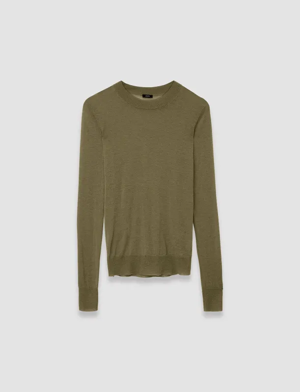 Cashair Round Neck Jumper sold by Joseph