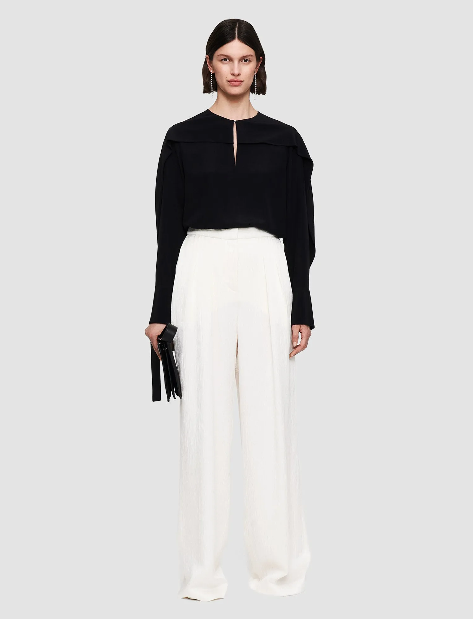 Silk Crepe de Chine Balard Blouse sold by Joseph product image thumbnail 2