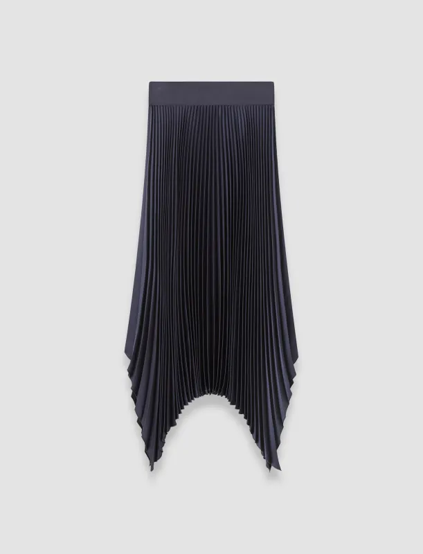 Ade Knit Weave Plissé Skirt sold by Joseph