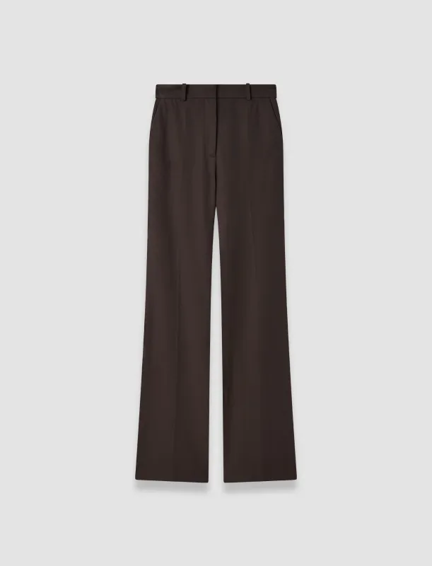 Tafira Gabardine Stretch Trousers sold by Joseph