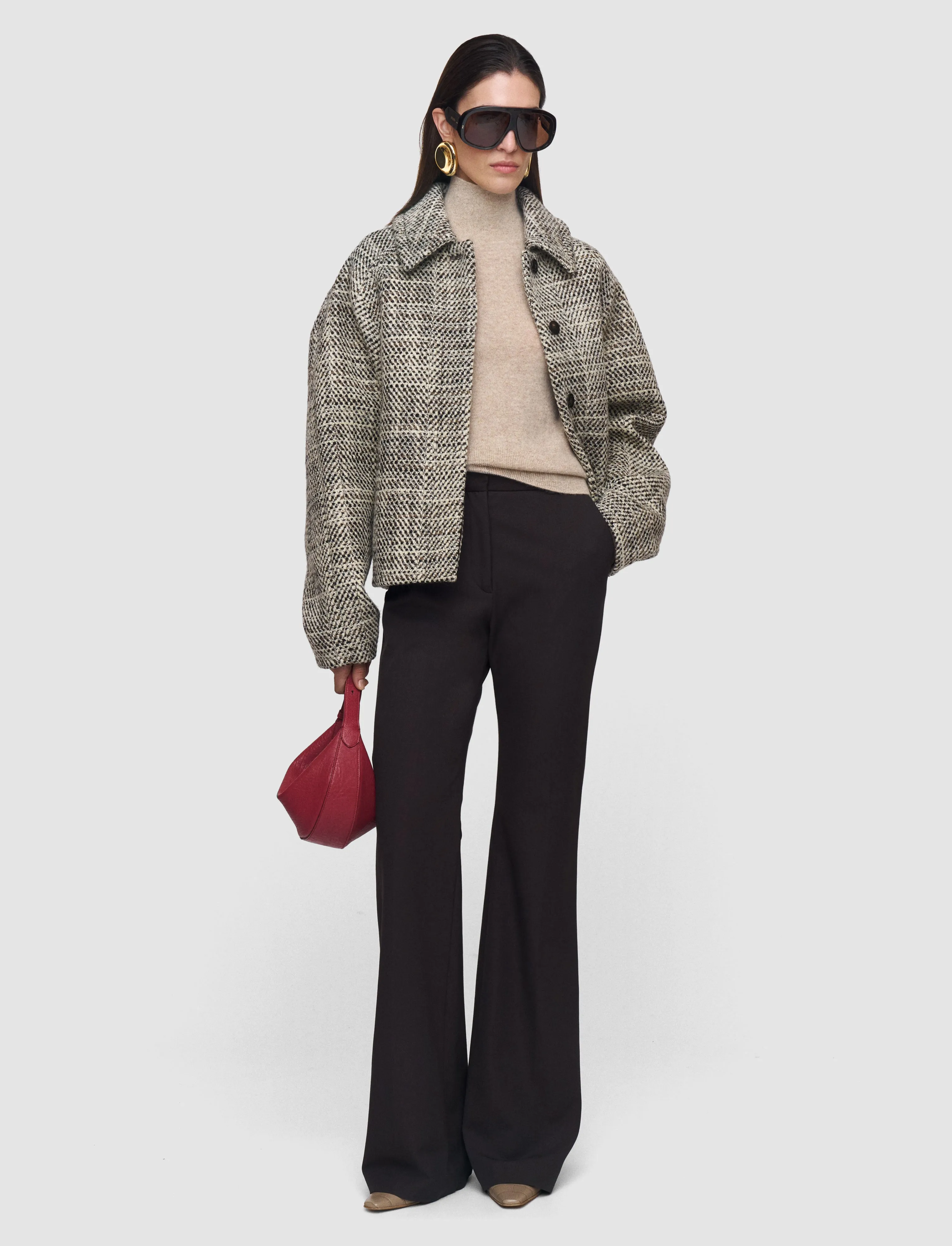 Tafira Gabardine Stretch Trousers sold by Joseph product image thumbnail 2