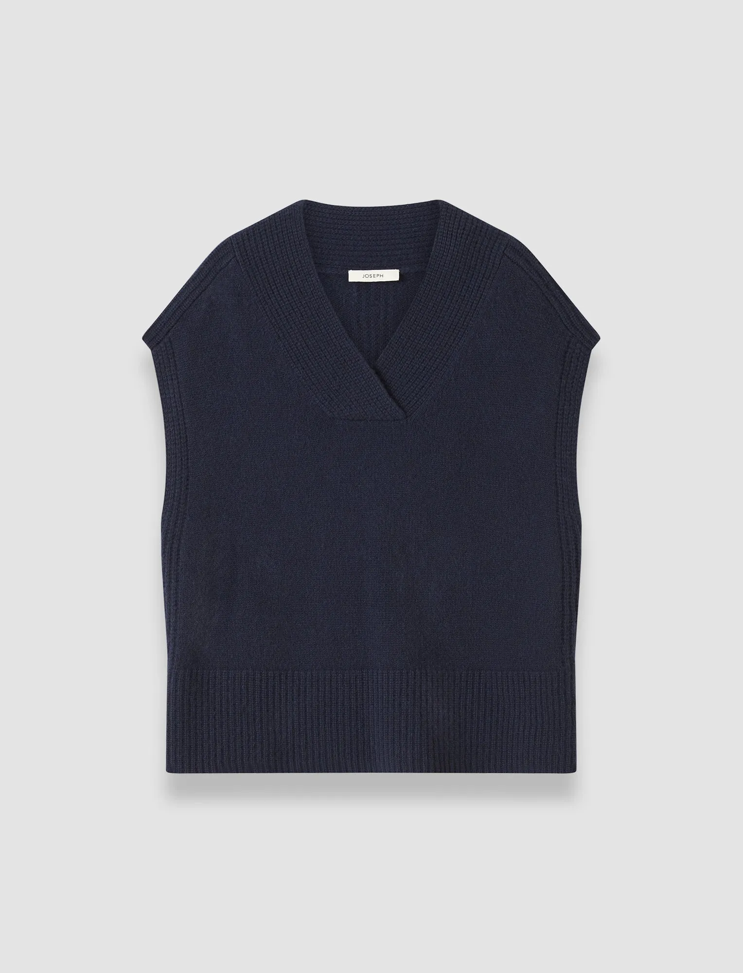 Mena Pure Cashmere Vest sold by Joseph