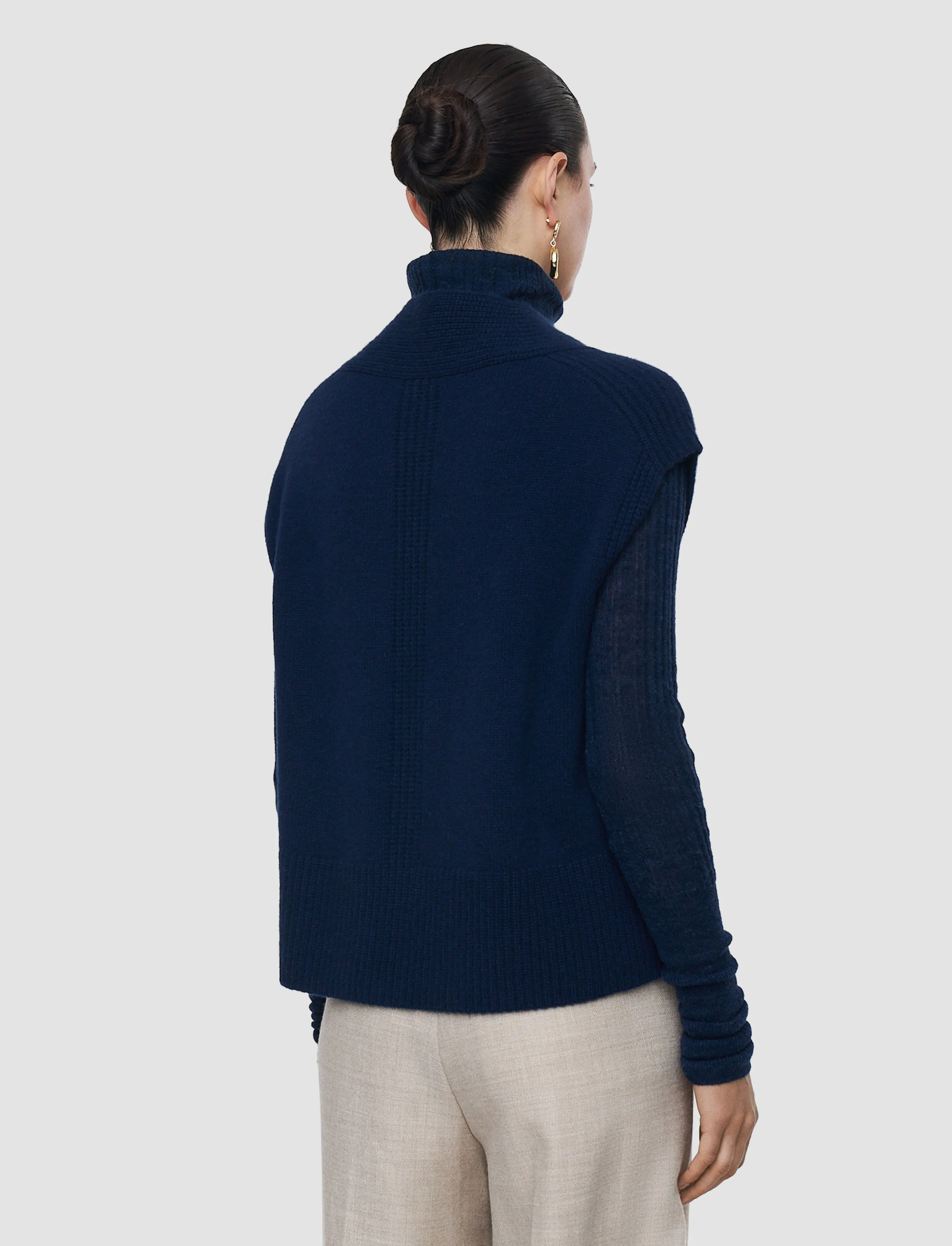 Mena Pure Cashmere Vest sold by Joseph product image thumbnail 4