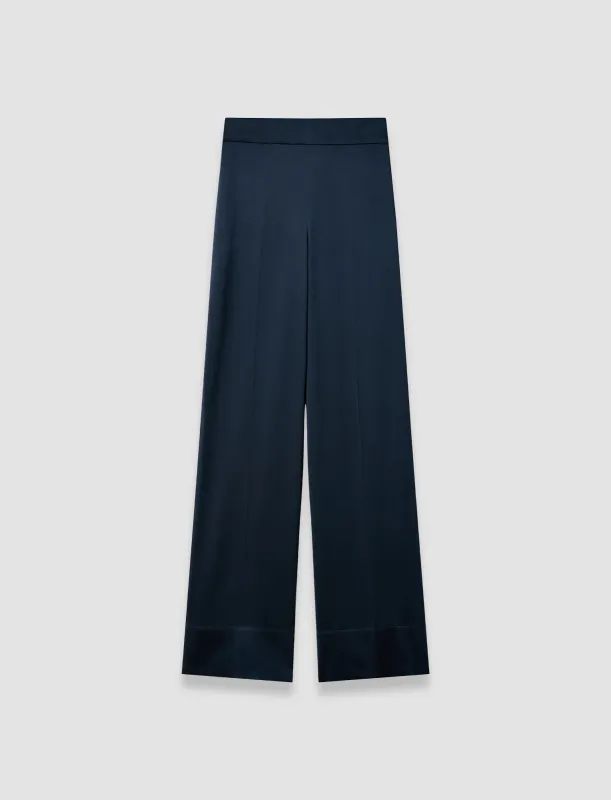 Dijon Silk Satin Trousers sold by Joseph