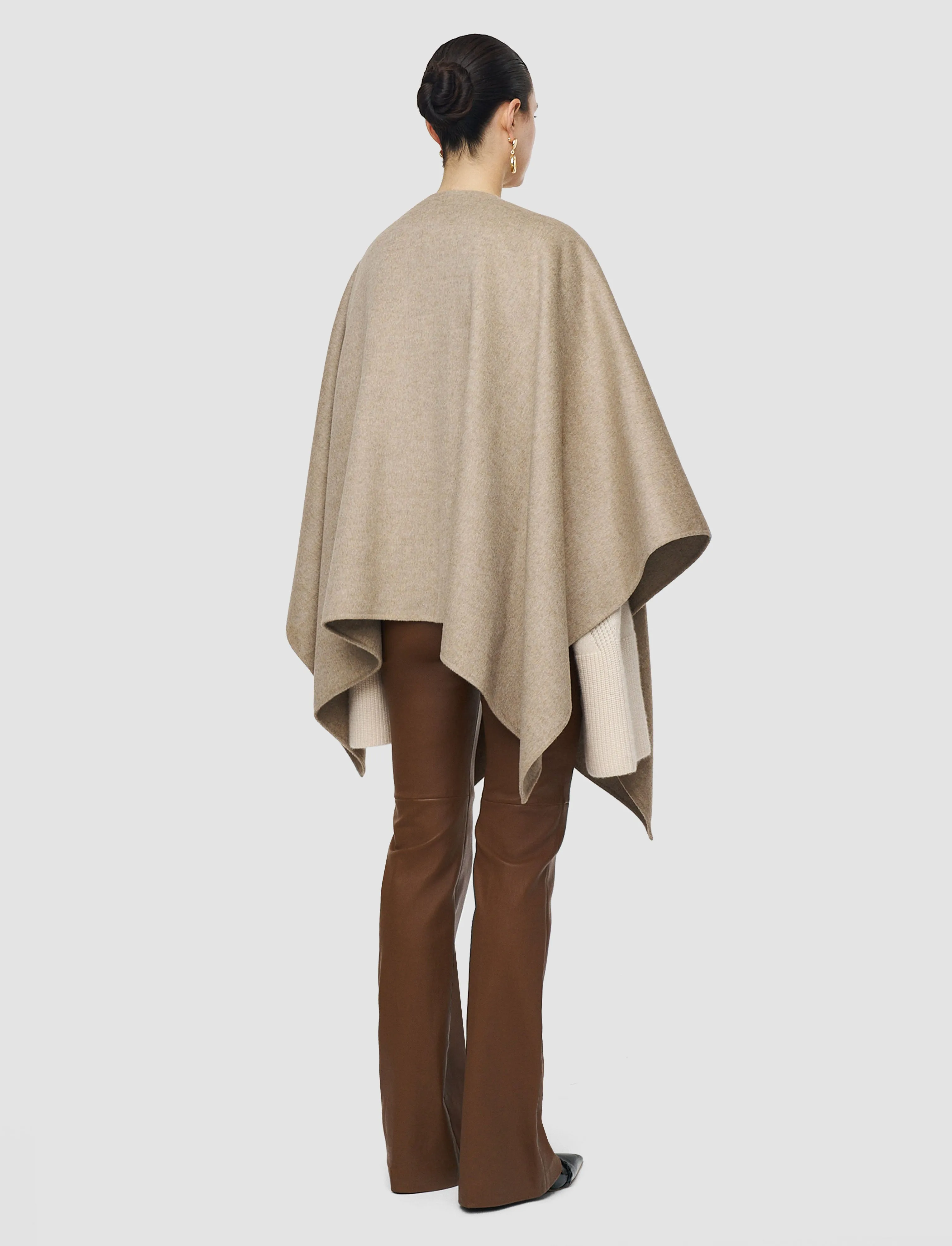 Cassidy Double Face Cashmere Cape sold by Joseph product image thumbnail 3
