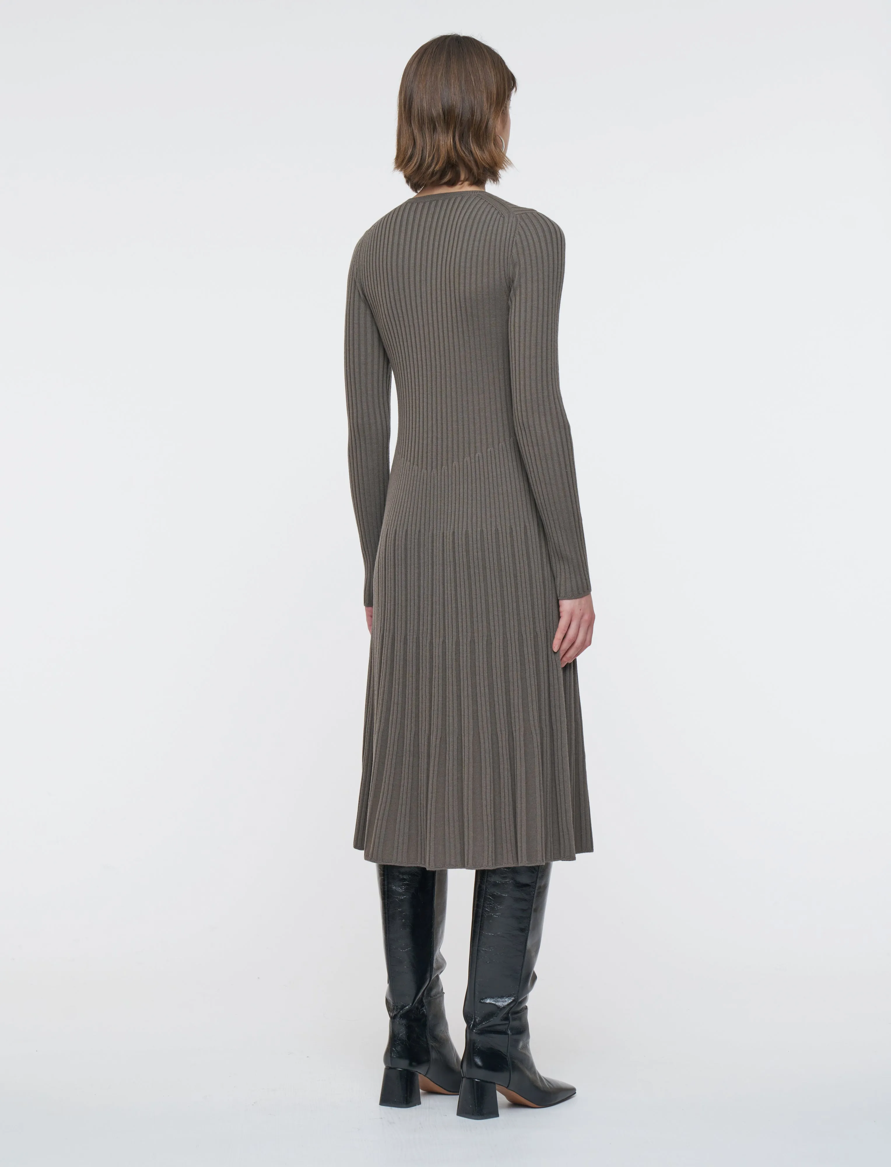 Merino Rib Knit Dress sold by Joseph product image thumbnail 2