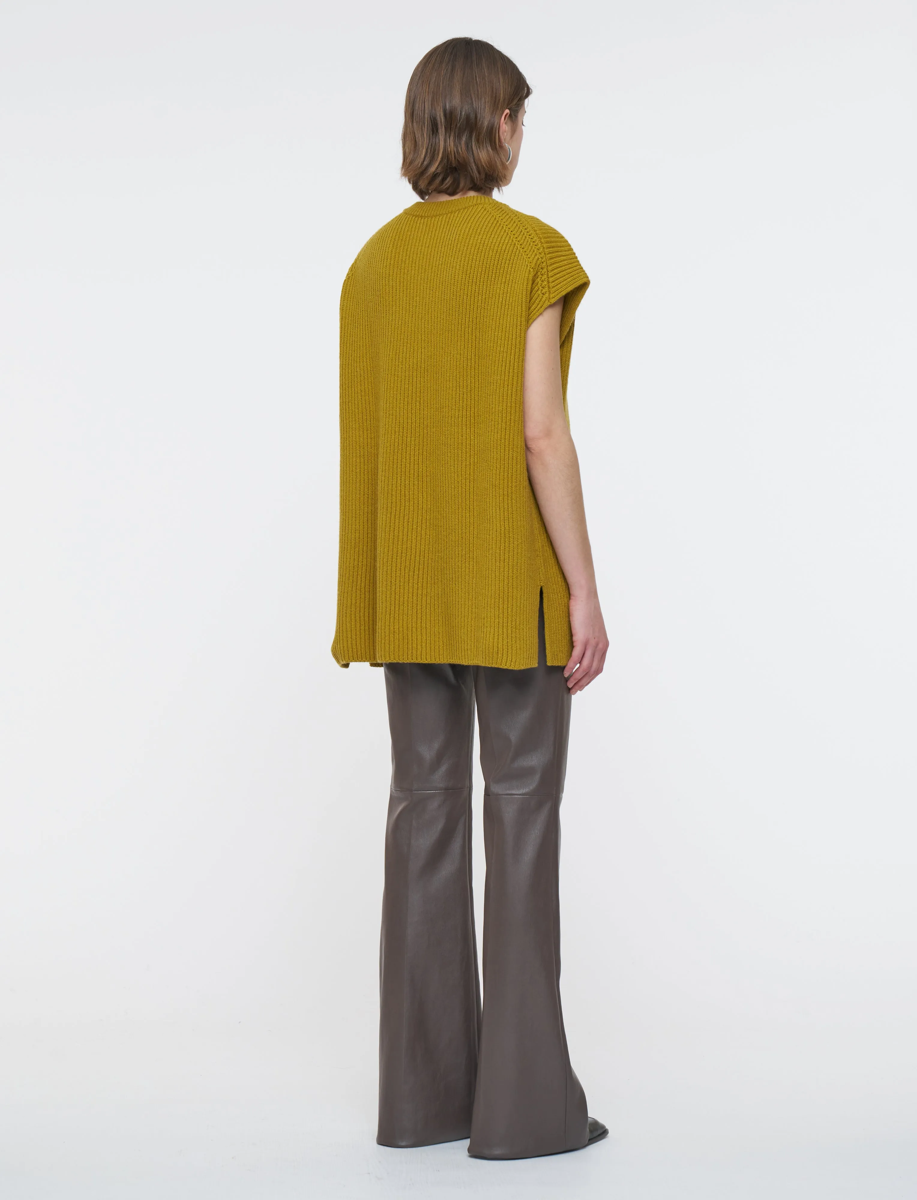 Light Cardigan Stitch Vest sold by Joseph product image thumbnail 2