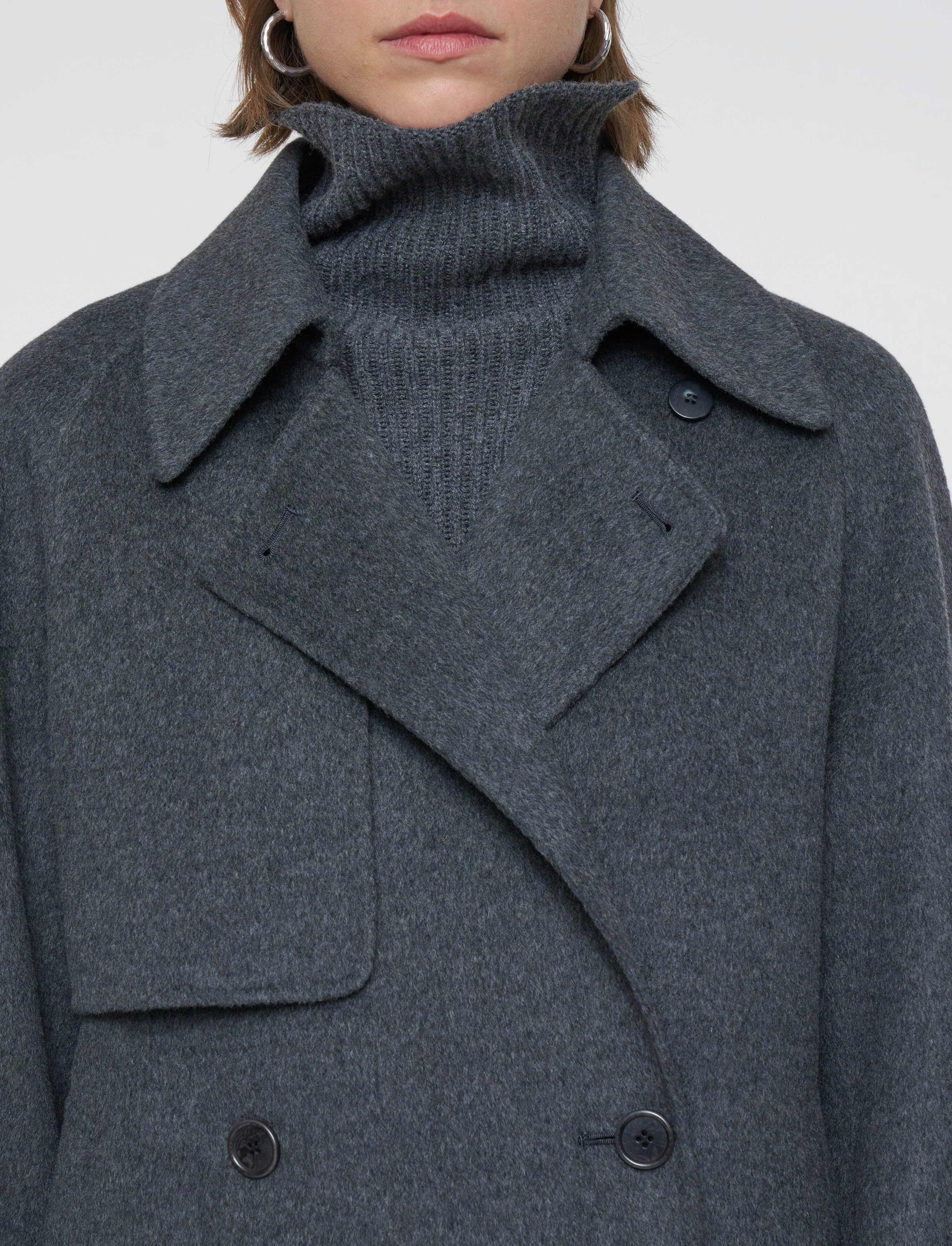 Marne Double Face Cashmere Coat sold by Joseph product image thumbnail 4