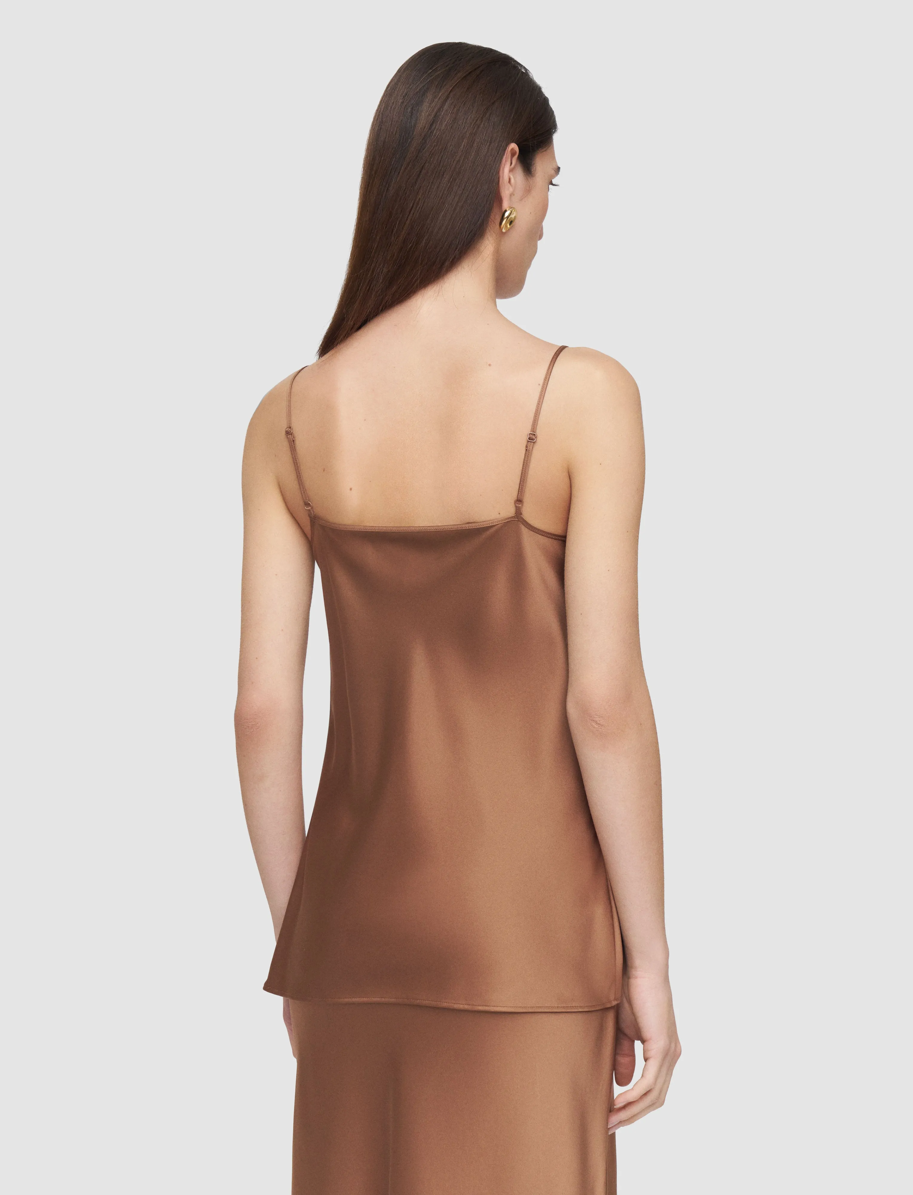 Clea Silk Satin Camisole sold by Joseph product image thumbnail 3