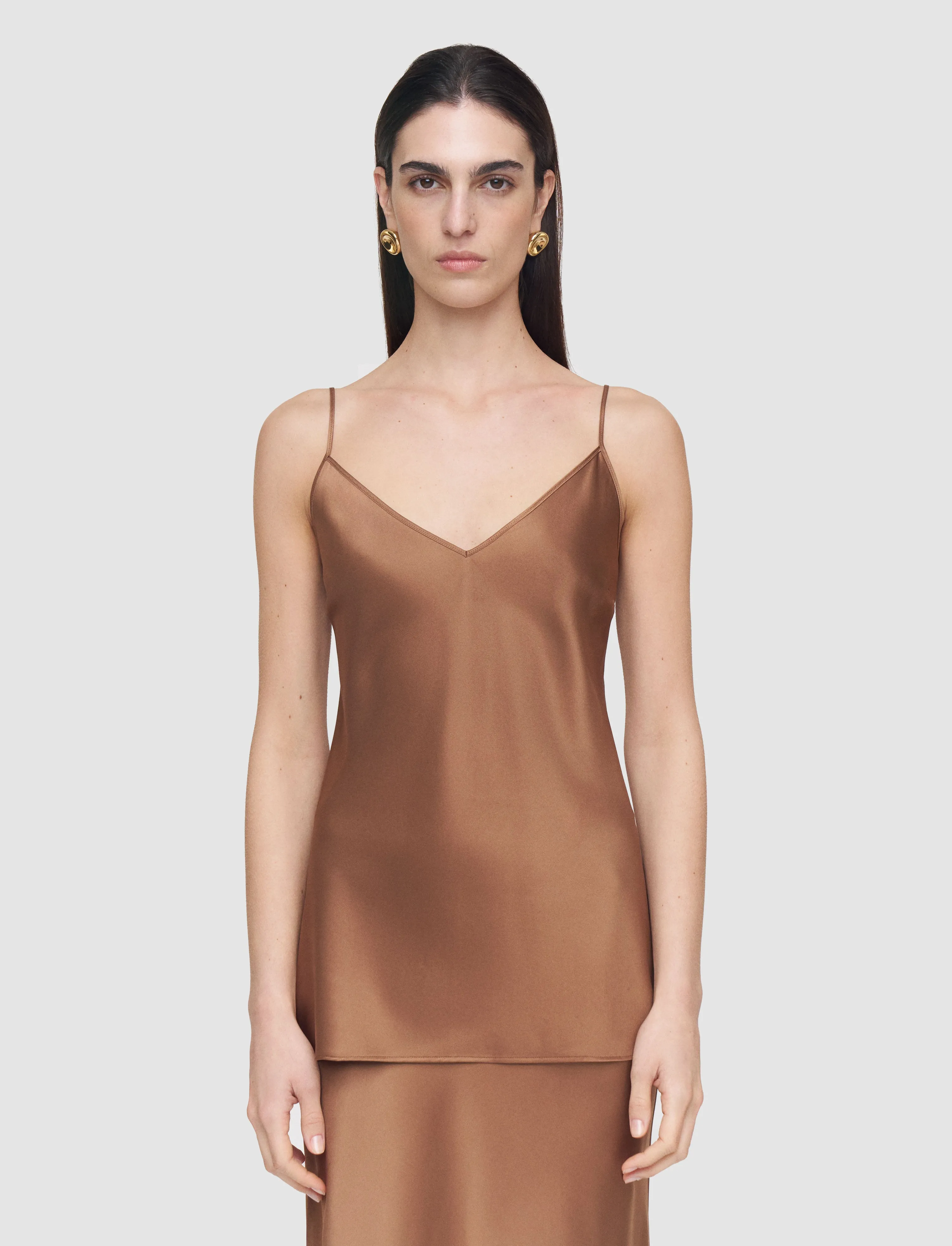 Clea Silk Satin Camisole sold by Joseph product image thumbnail 2