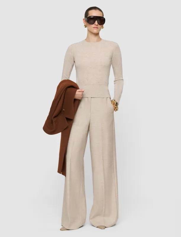 Melby Light Pure Cashmere Jumper sold by Joseph