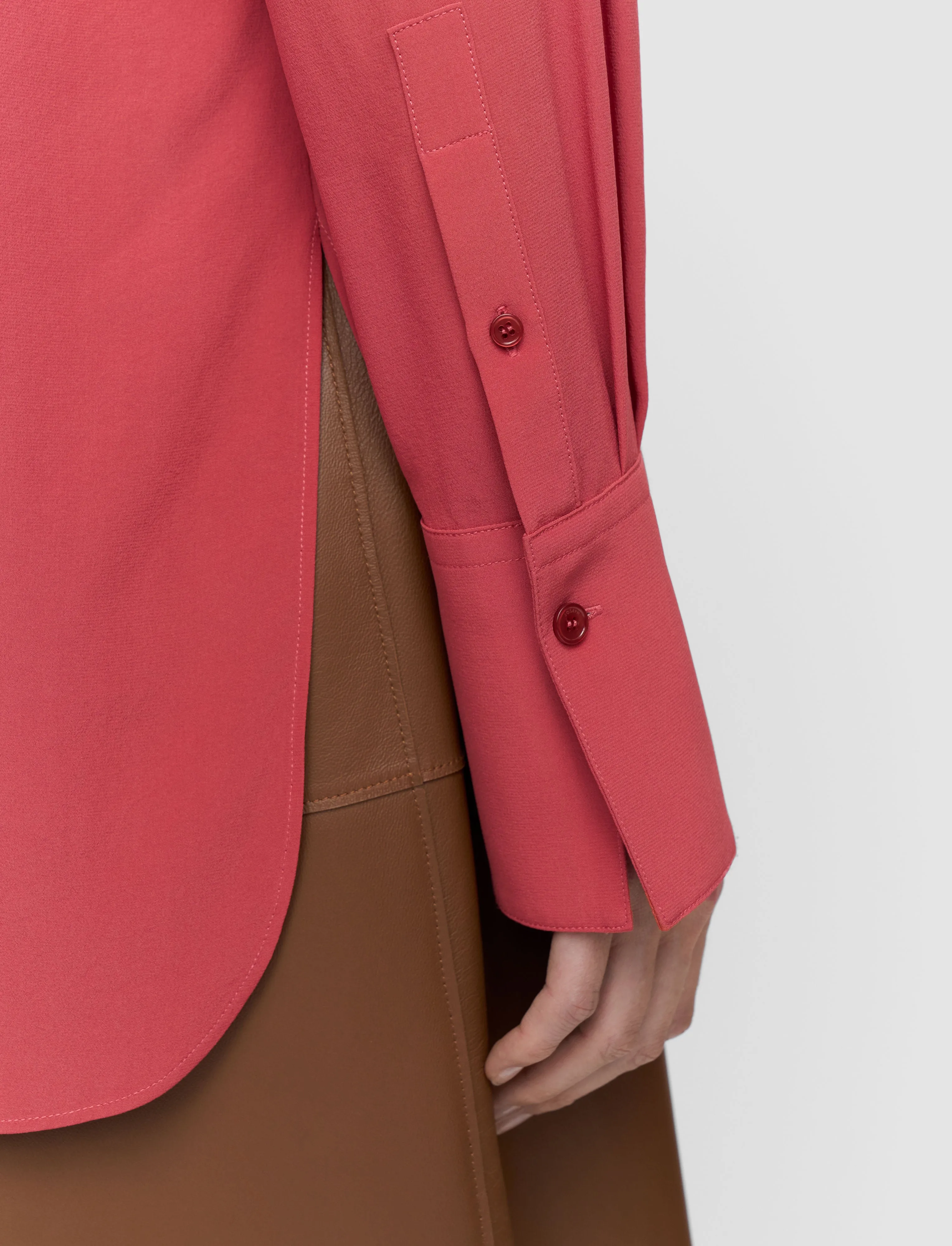 Joe Crepe de Chine Silk Blouse sold by Joseph product image thumbnail 4