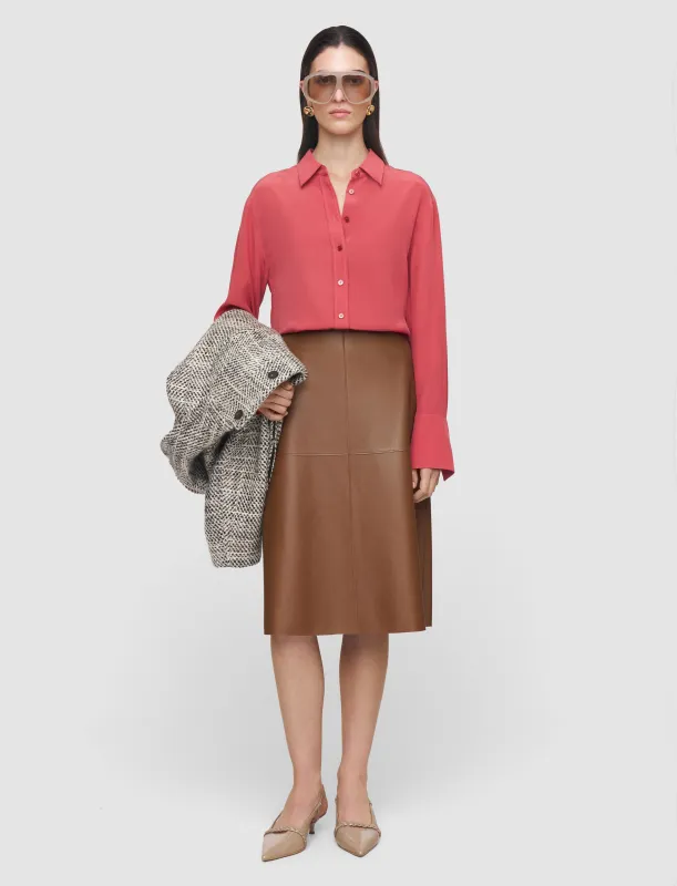 Joe Crepe de Chine Silk Blouse sold by Joseph