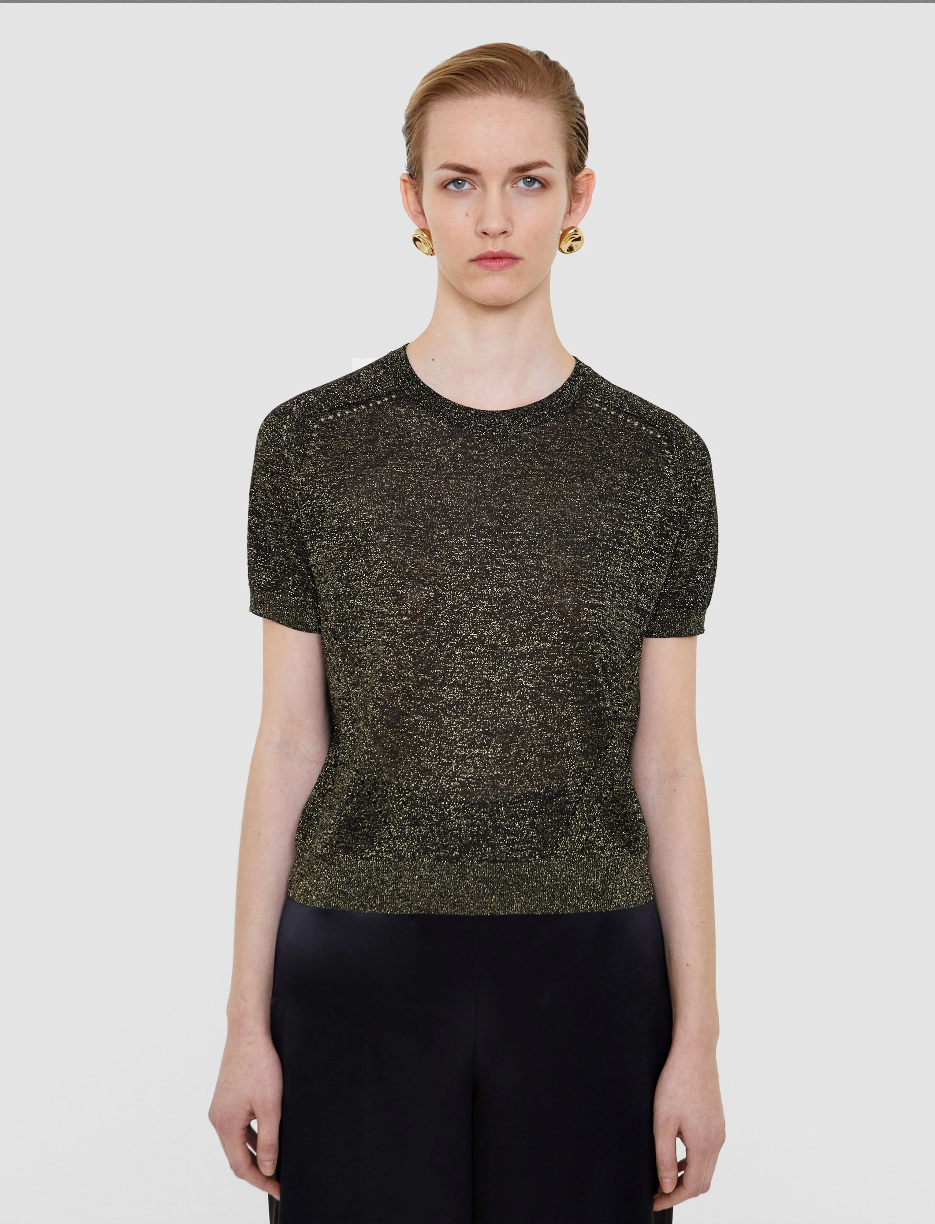 Lille Lurex Knit Top sold by Joseph product image thumbnail 3