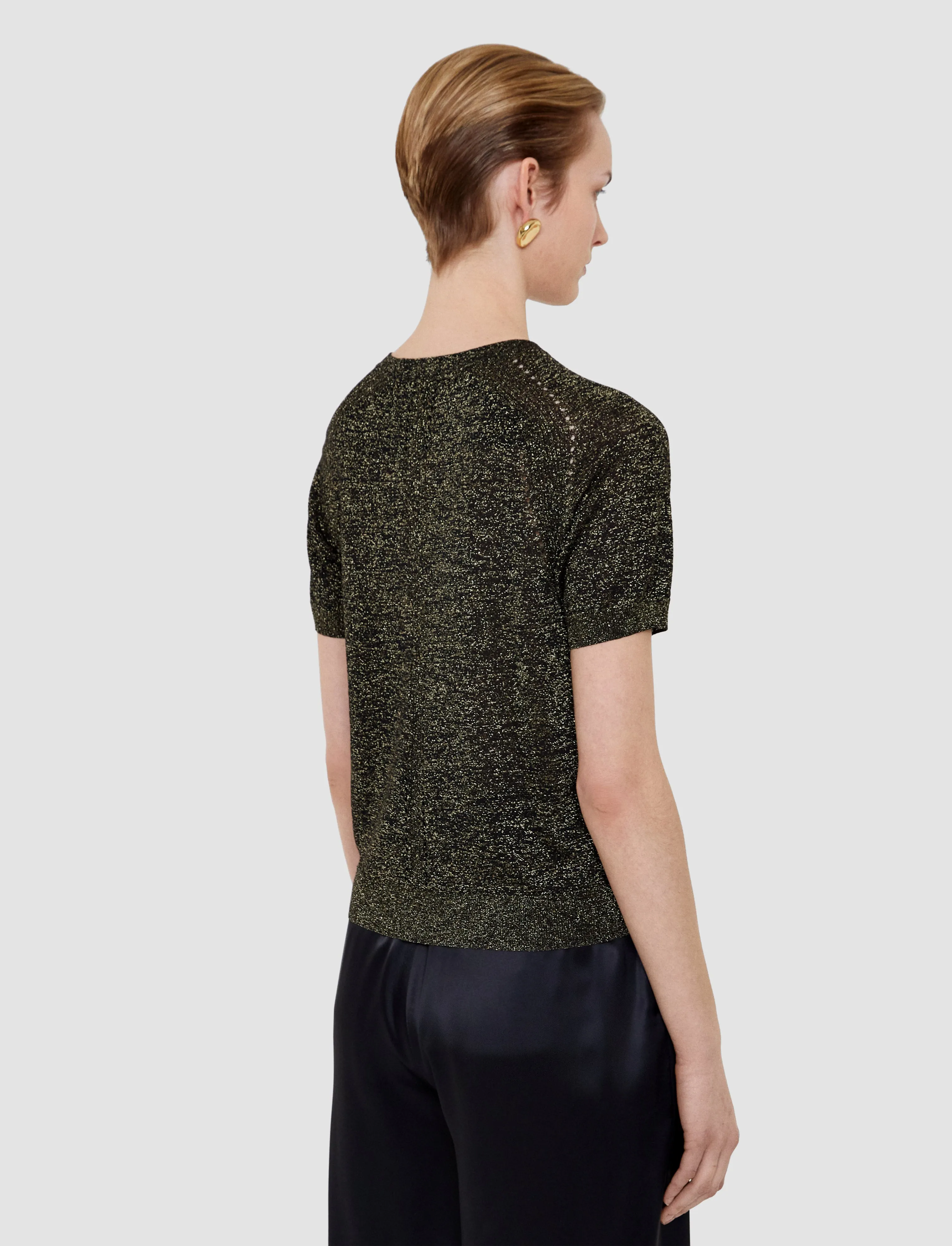 Lille Lurex Knit Top sold by Joseph product image thumbnail 4