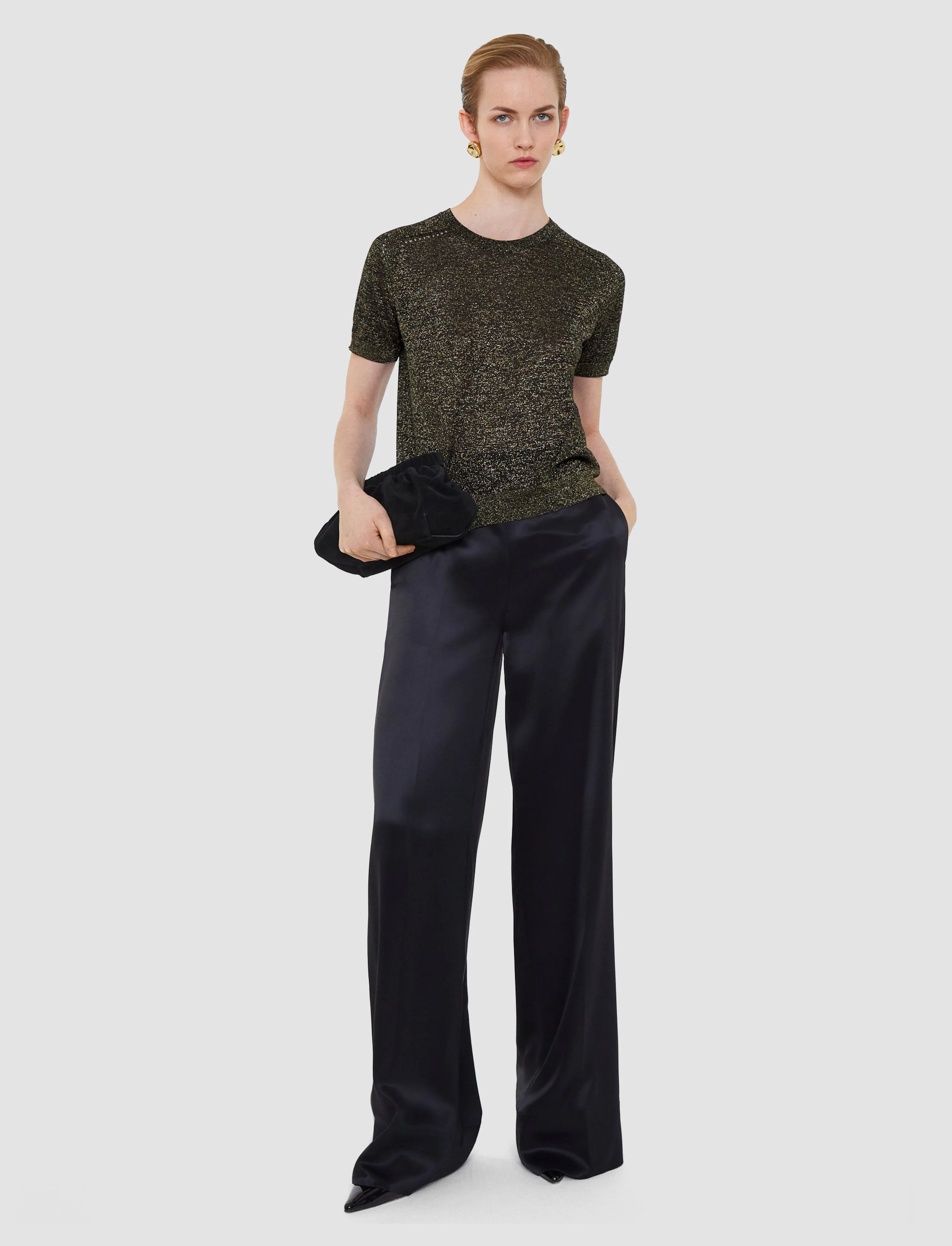 Lille Lurex Knit Top sold by Joseph product image thumbnail 2