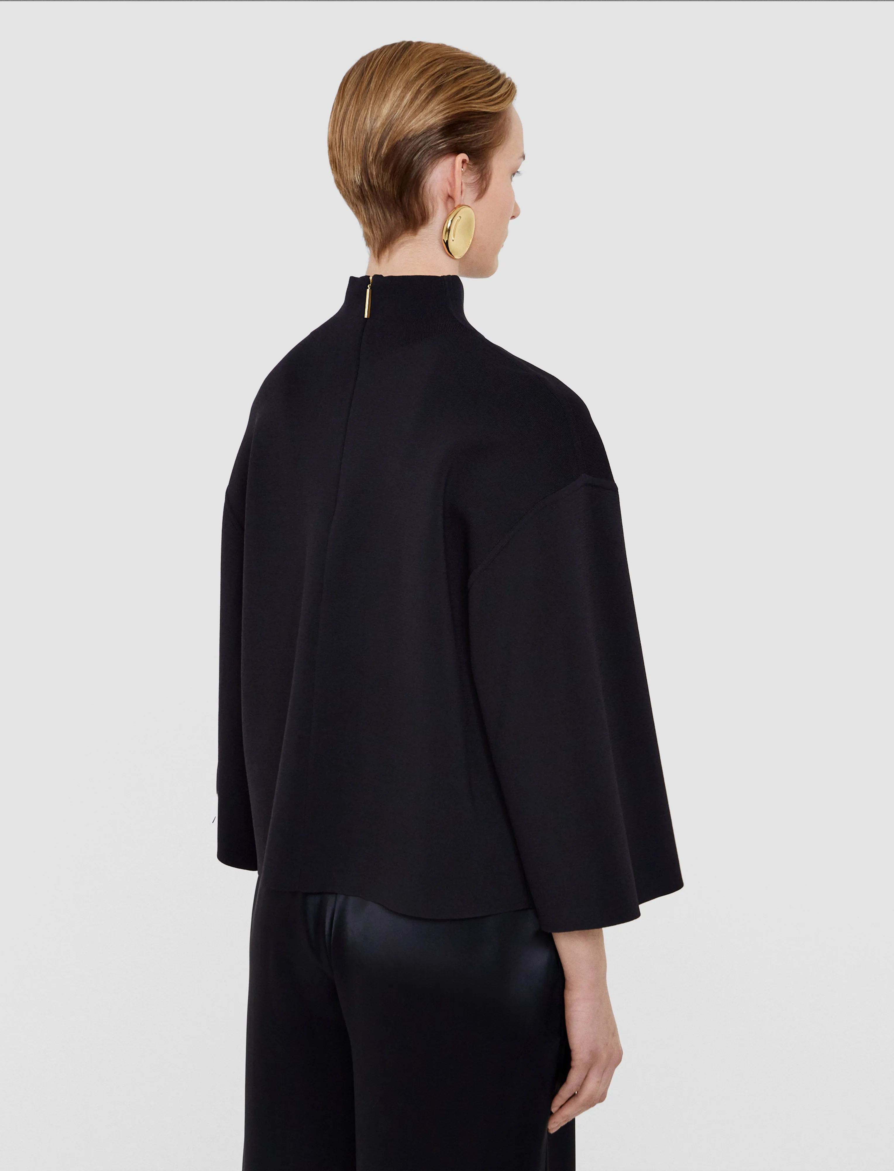 Larrey Compact Milano Knit Top sold by Joseph product image thumbnail 4