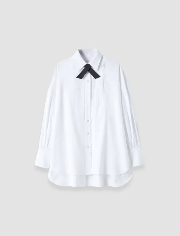 Ferrus Tuxedo Cotton Shirt sold by Joseph