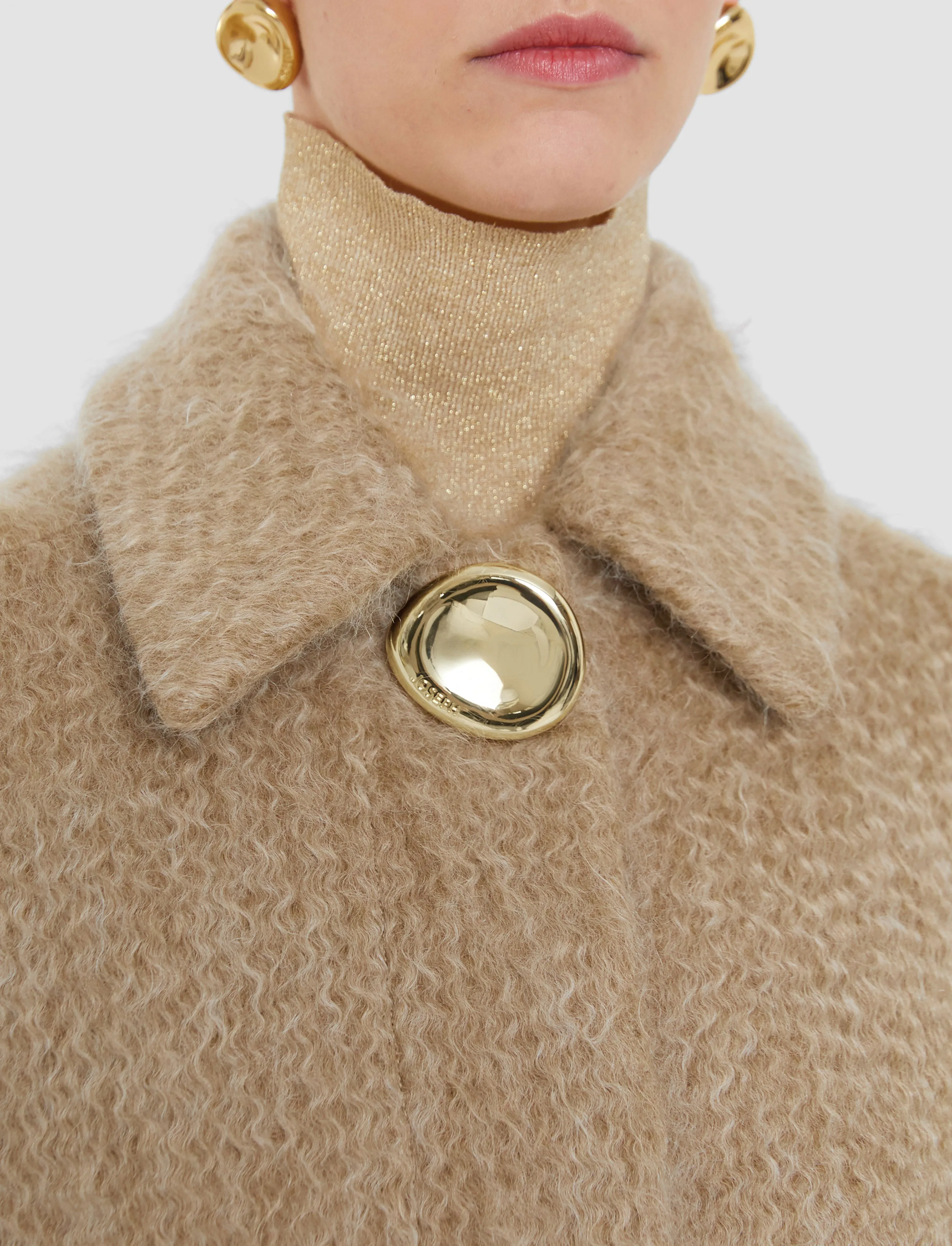 Alger Water Weave Wool Coat sold by Joseph product image thumbnail 3