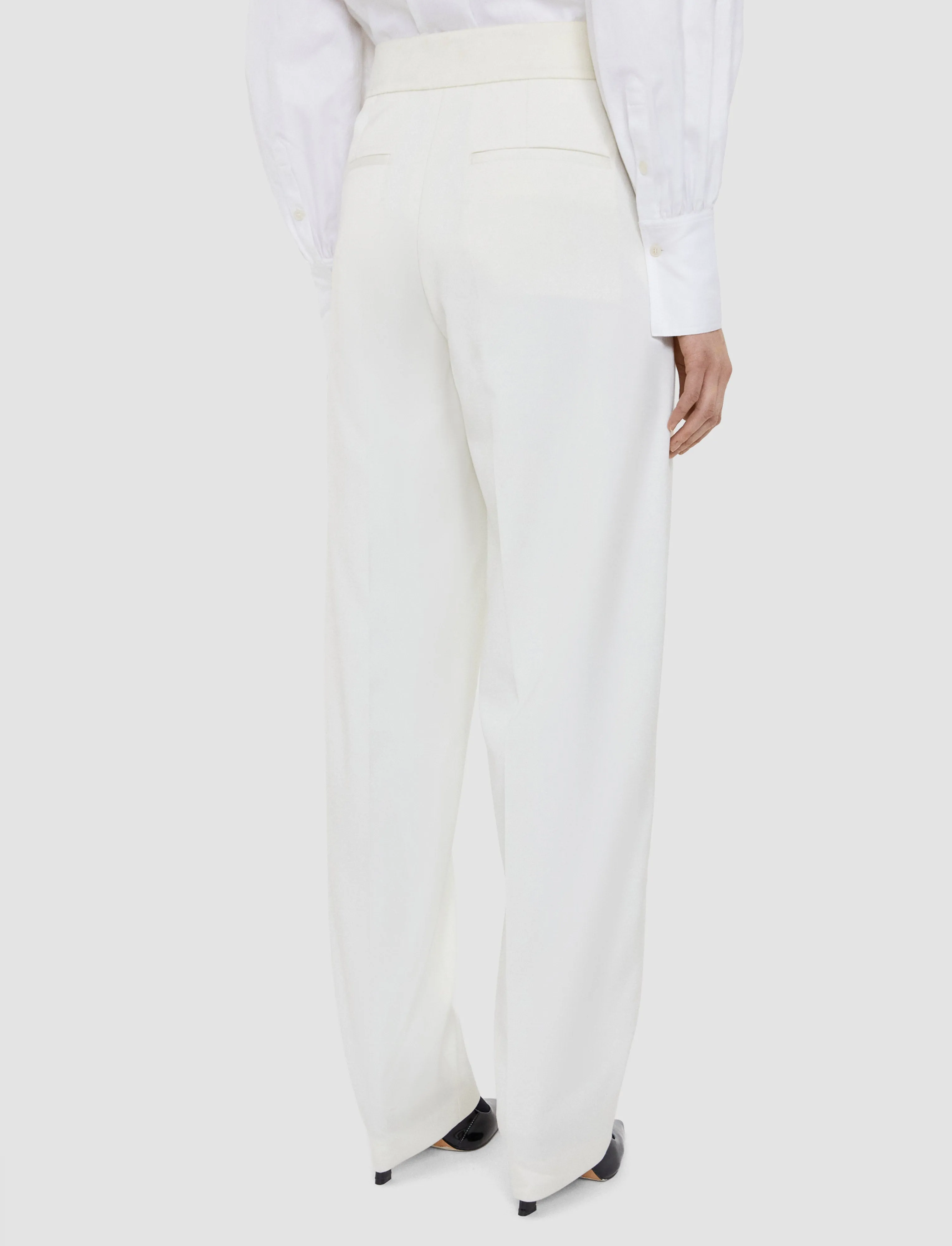 Aix Tailored Crepe Trousers sold by Joseph product image thumbnail 3