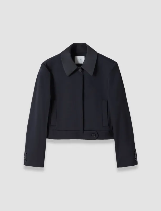 Abbe Tailored Crepe Jacket sold by Joseph