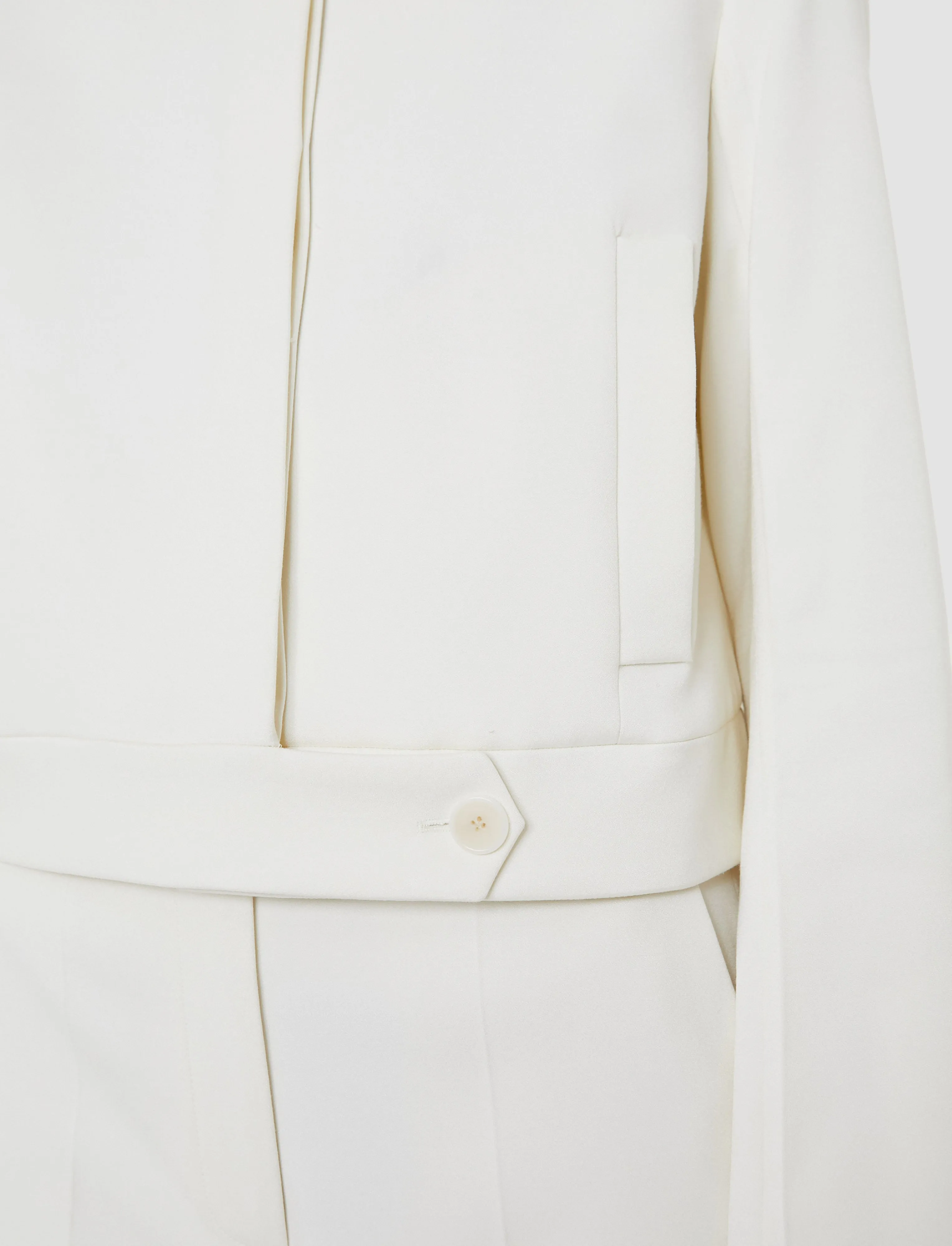 Abbe Tailored Crepe Jacket sold by Joseph product image thumbnail 5