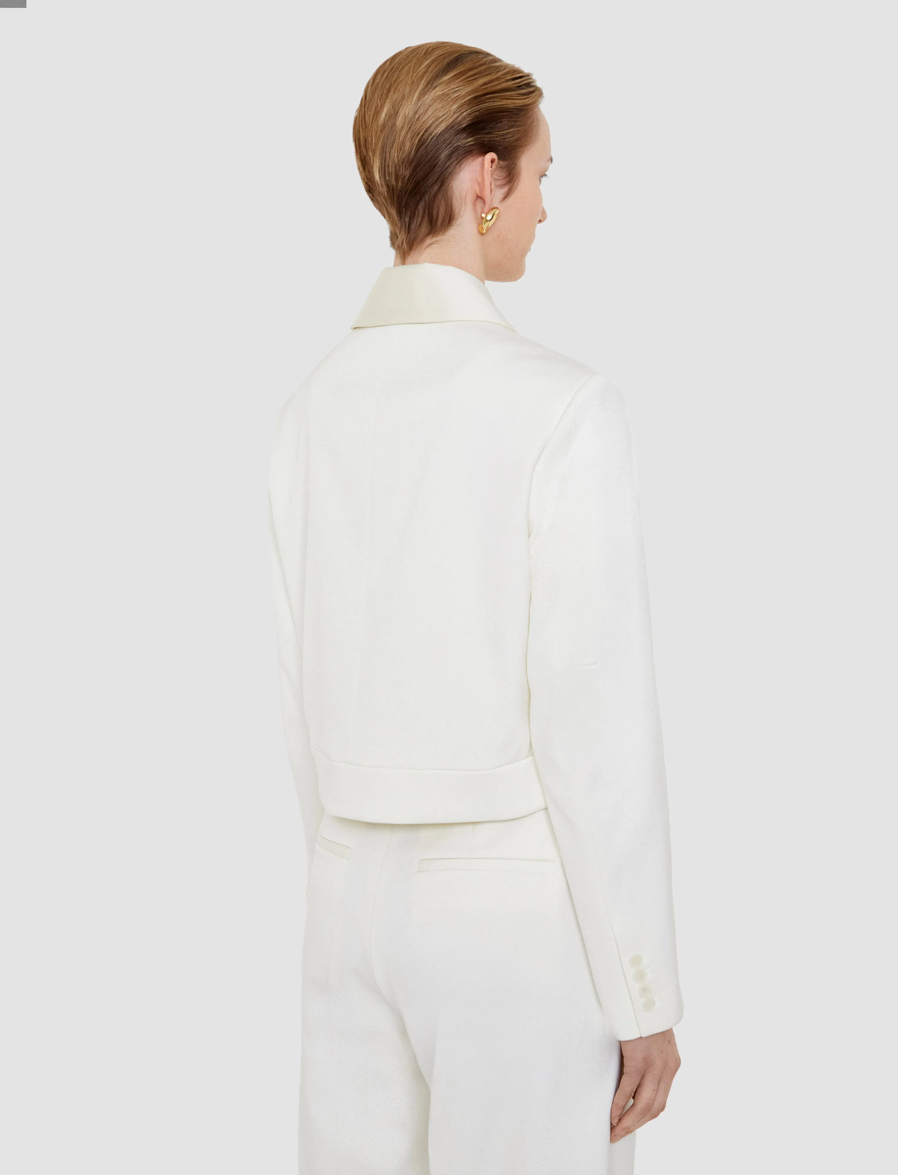 Abbe Tailored Crepe Jacket sold by Joseph product image thumbnail 4