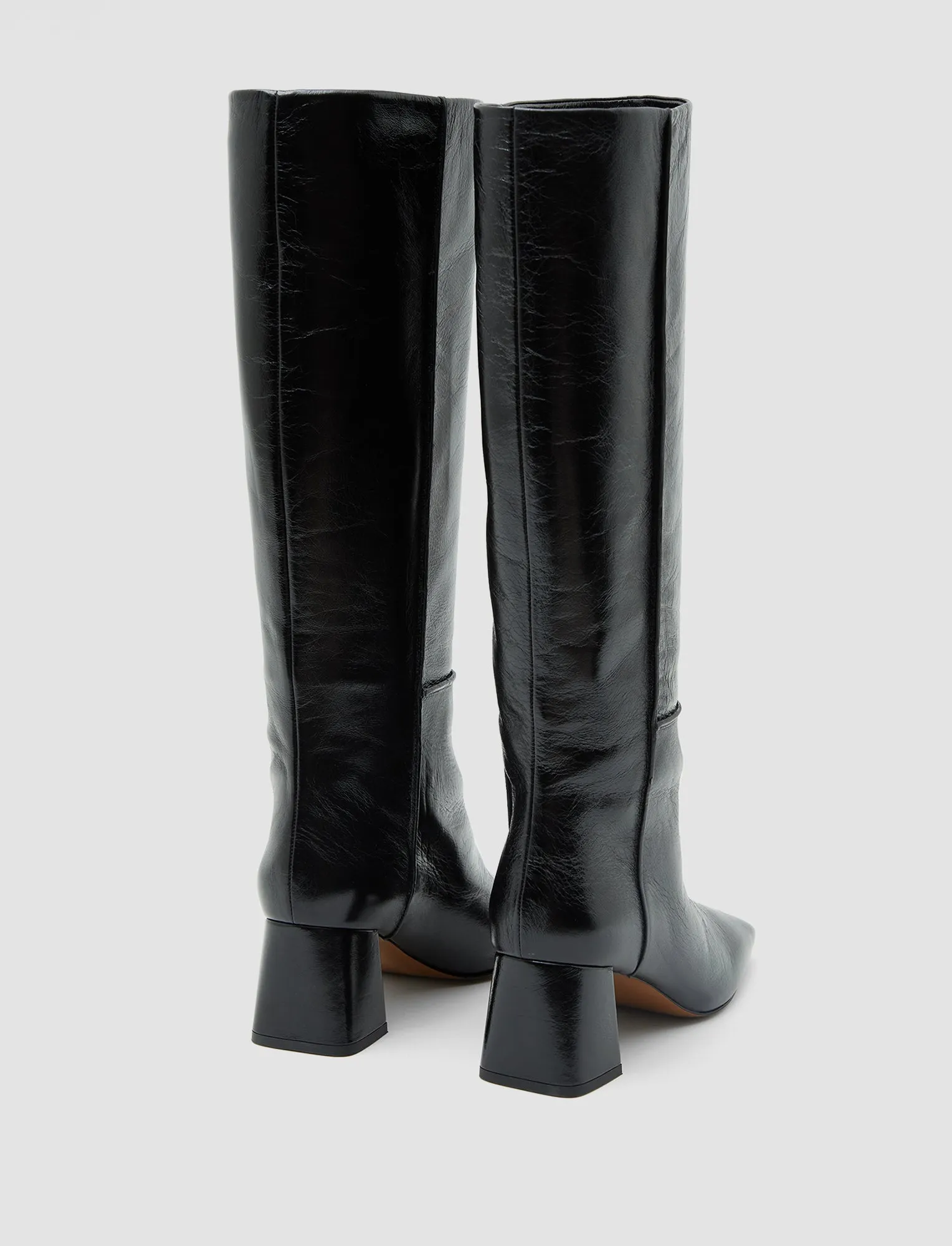 Heeled Knee High Patent Leather Boots sold by Joseph product image thumbnail 3