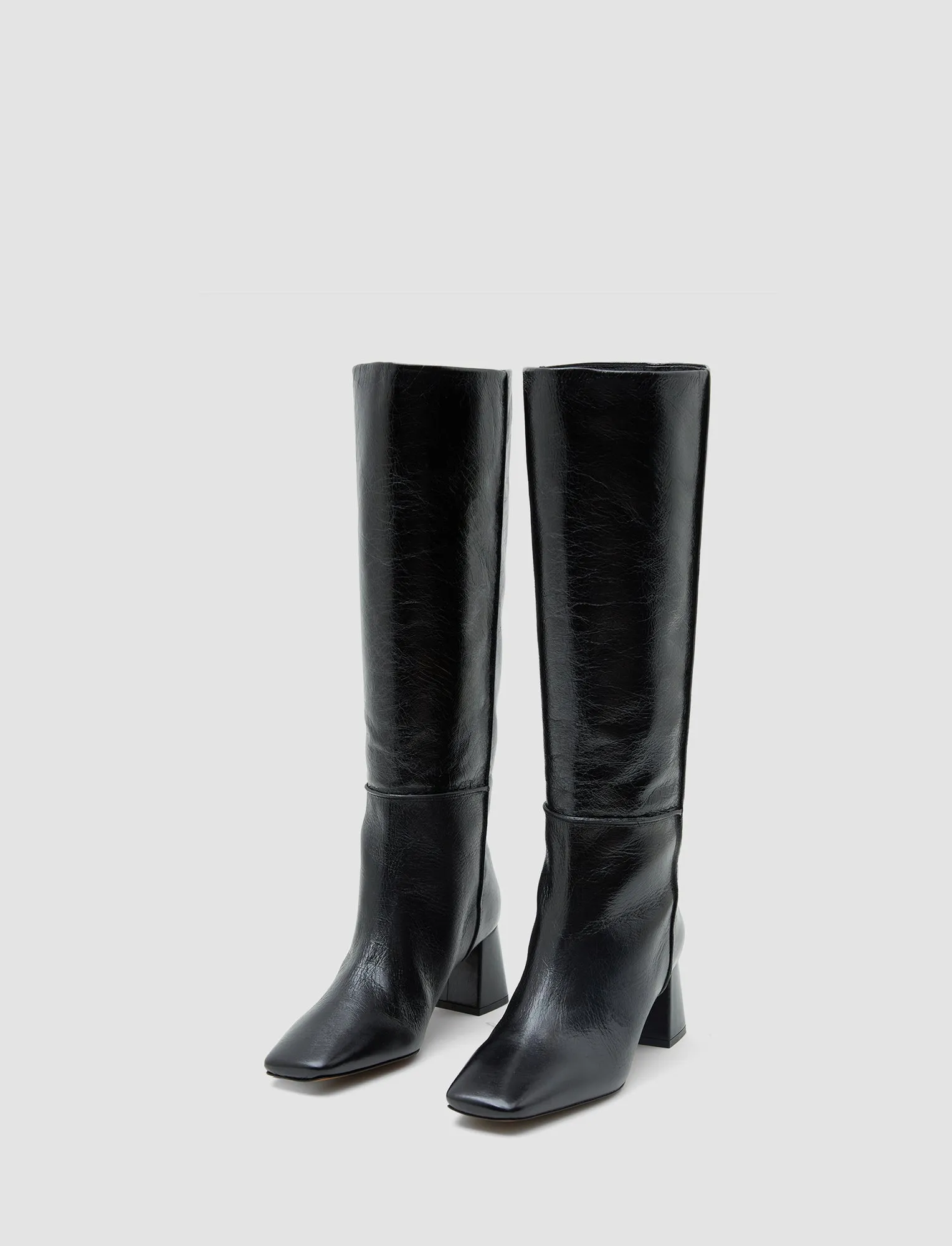 Heeled Knee High Patent Leather Boots sold by Joseph product image thumbnail 2