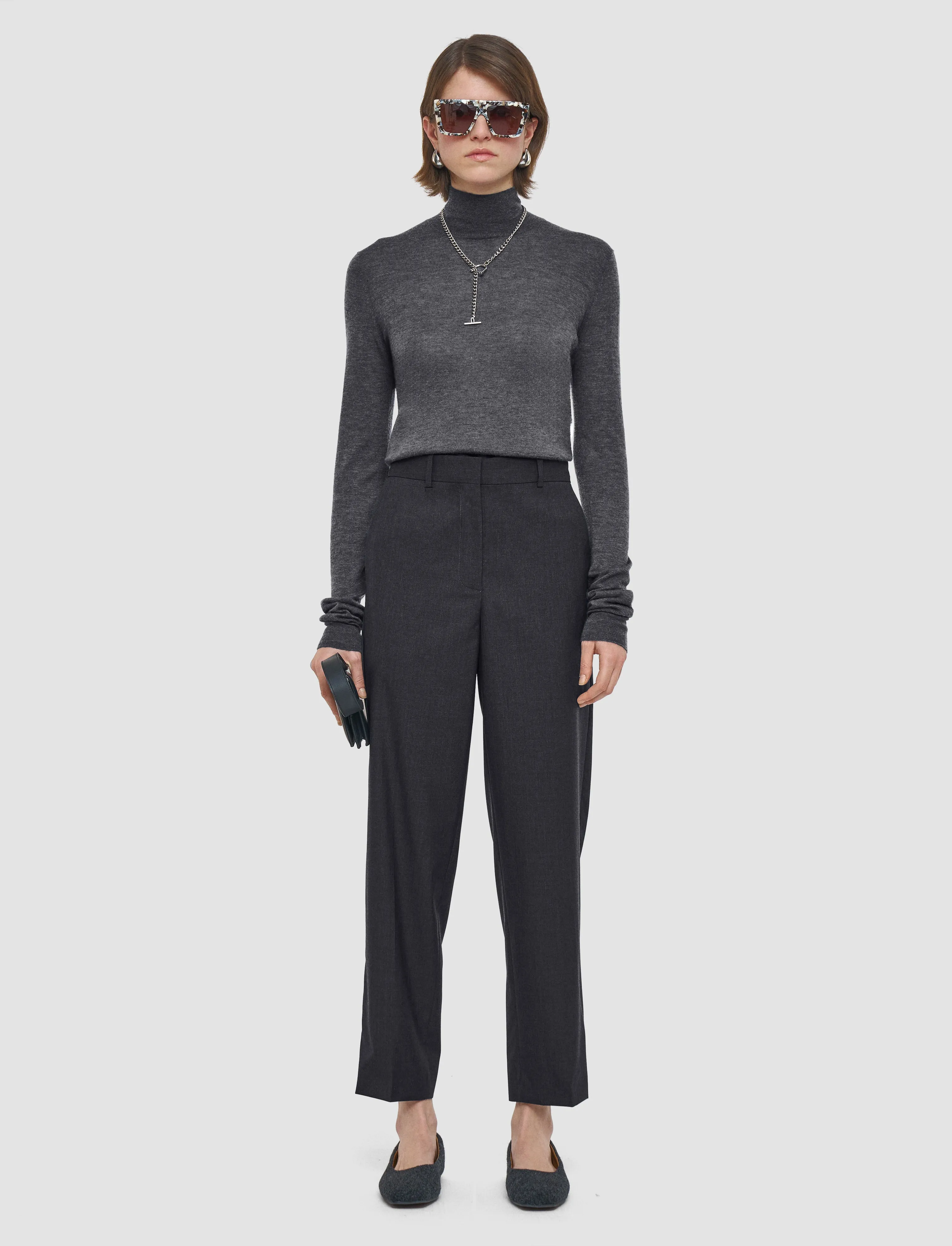 Trina Light Wool Tailoring Trousers sold by Joseph product image thumbnail 2