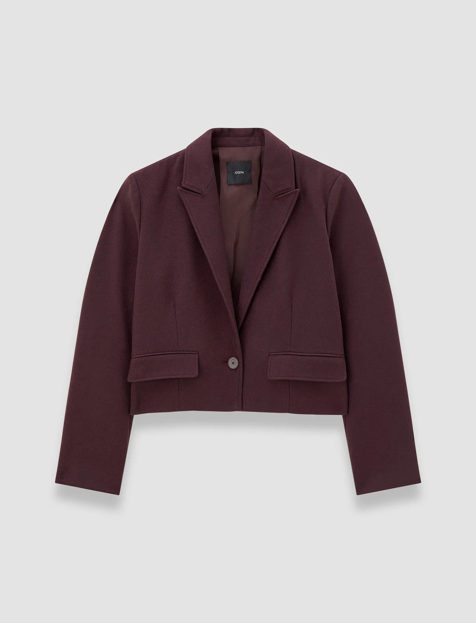 Elia Flannel Wool Jacket sold by Joseph