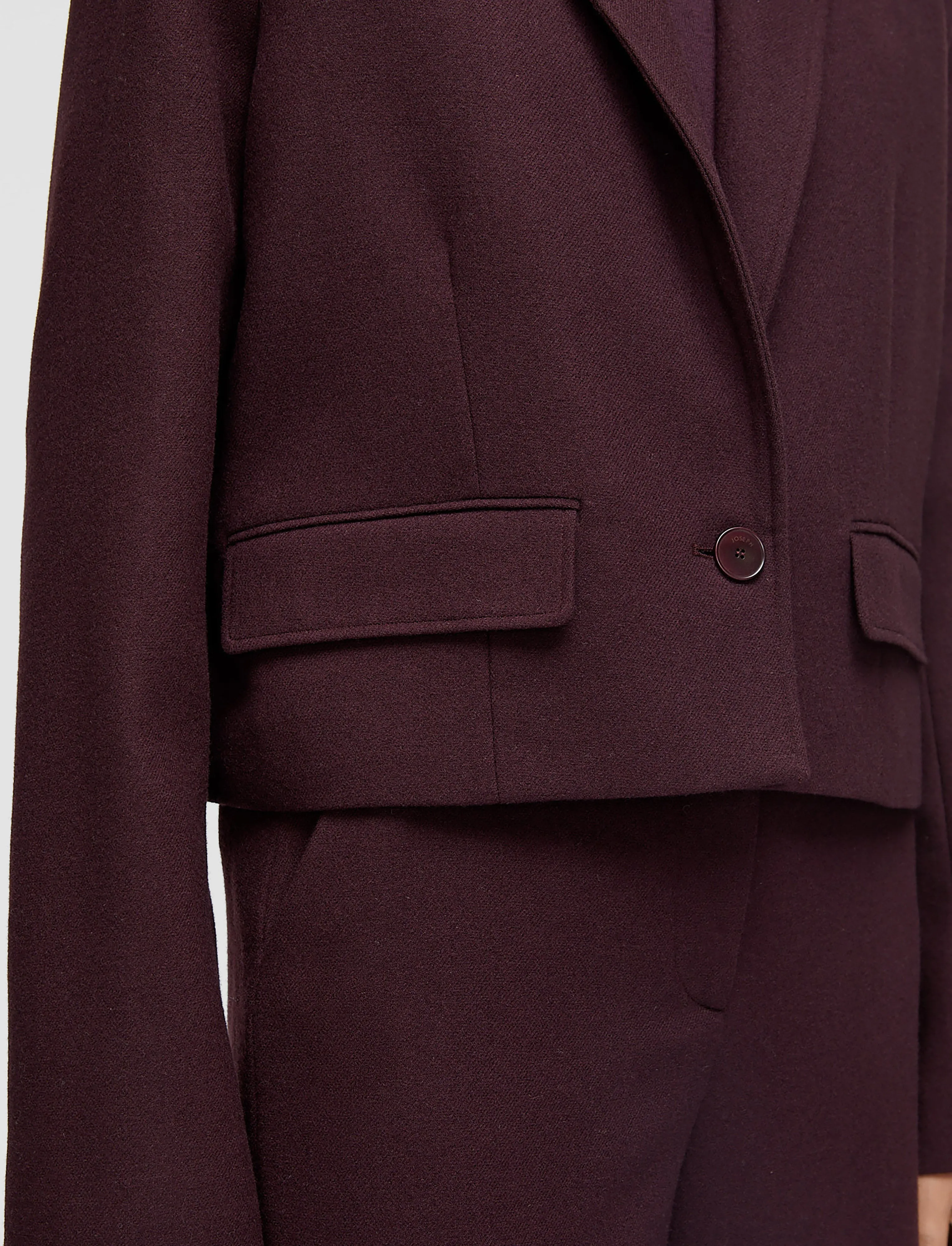 Elia Flannel Wool Jacket sold by Joseph product image thumbnail 5