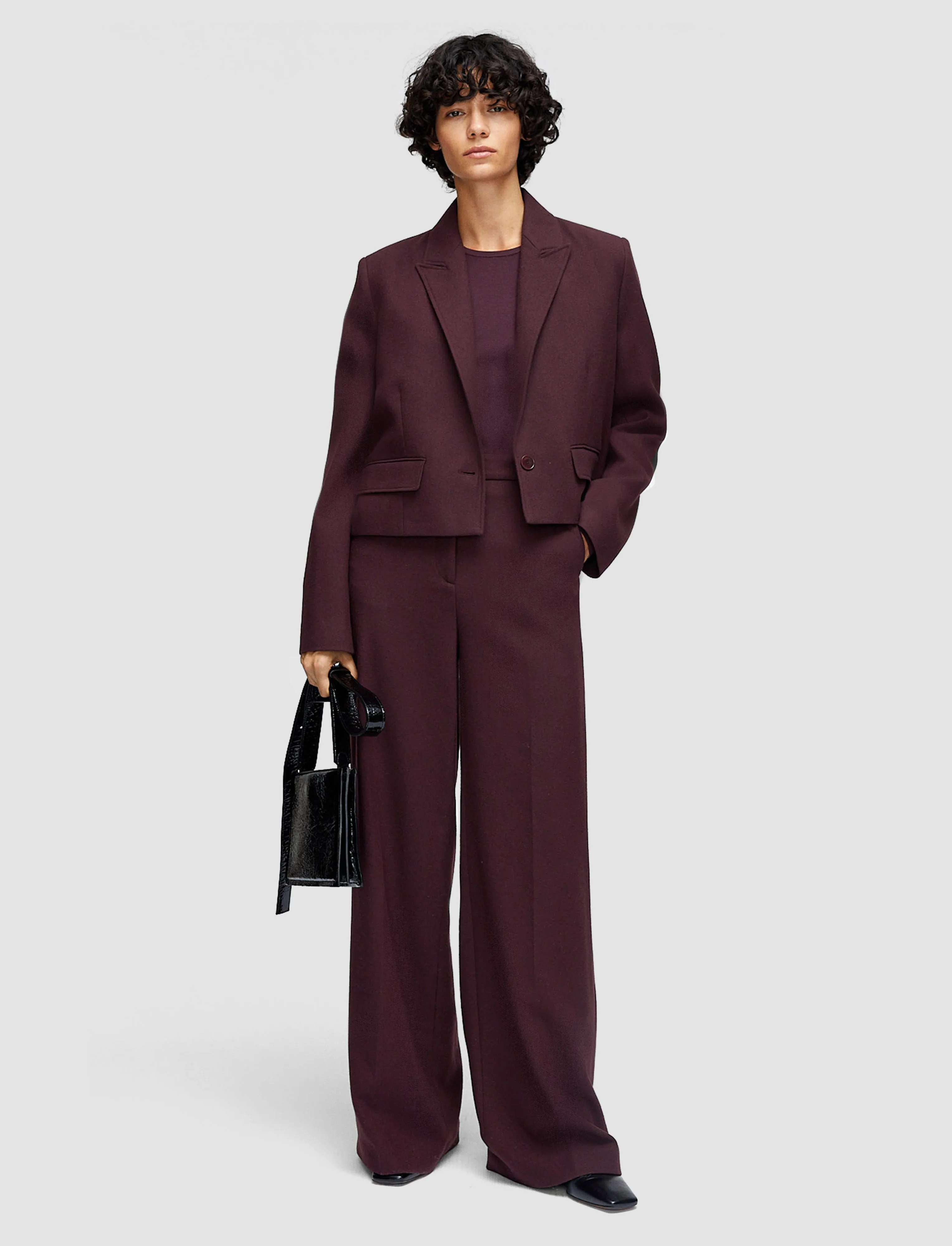 Elia Flannel Wool Jacket sold by Joseph product image thumbnail 2