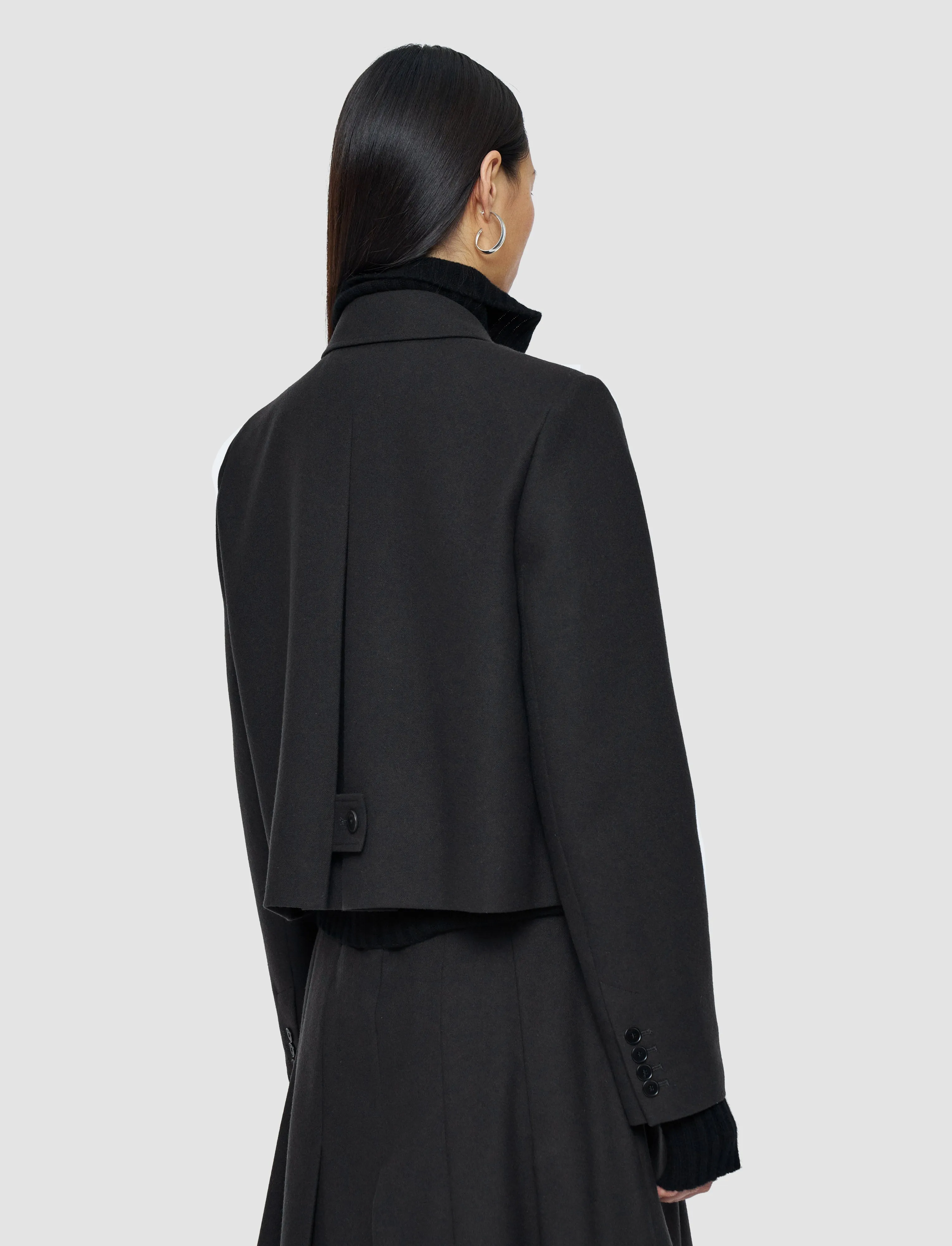Elia Flannel Wool Jacket sold by Joseph product image thumbnail 4