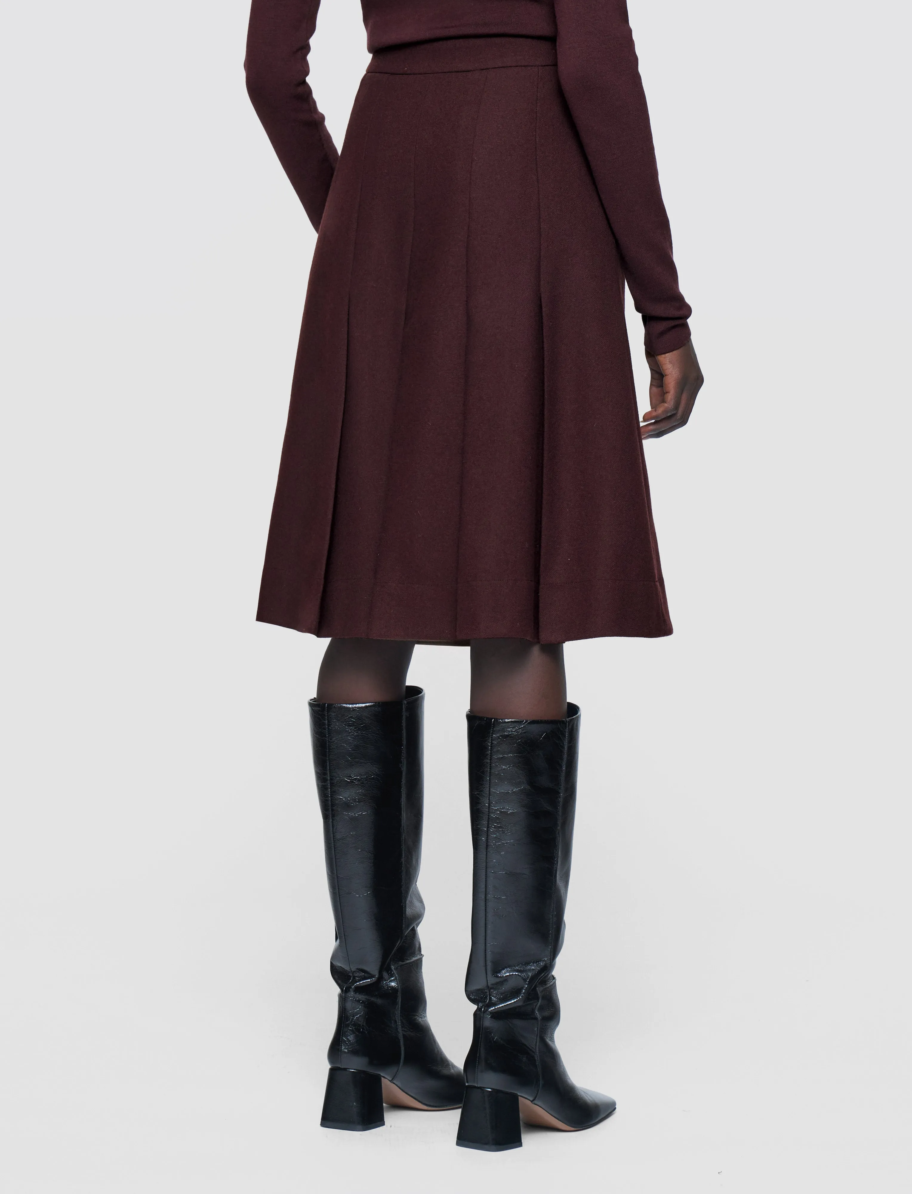 Yanis Flannel Wool Long Shorts sold by Joseph product image thumbnail 3