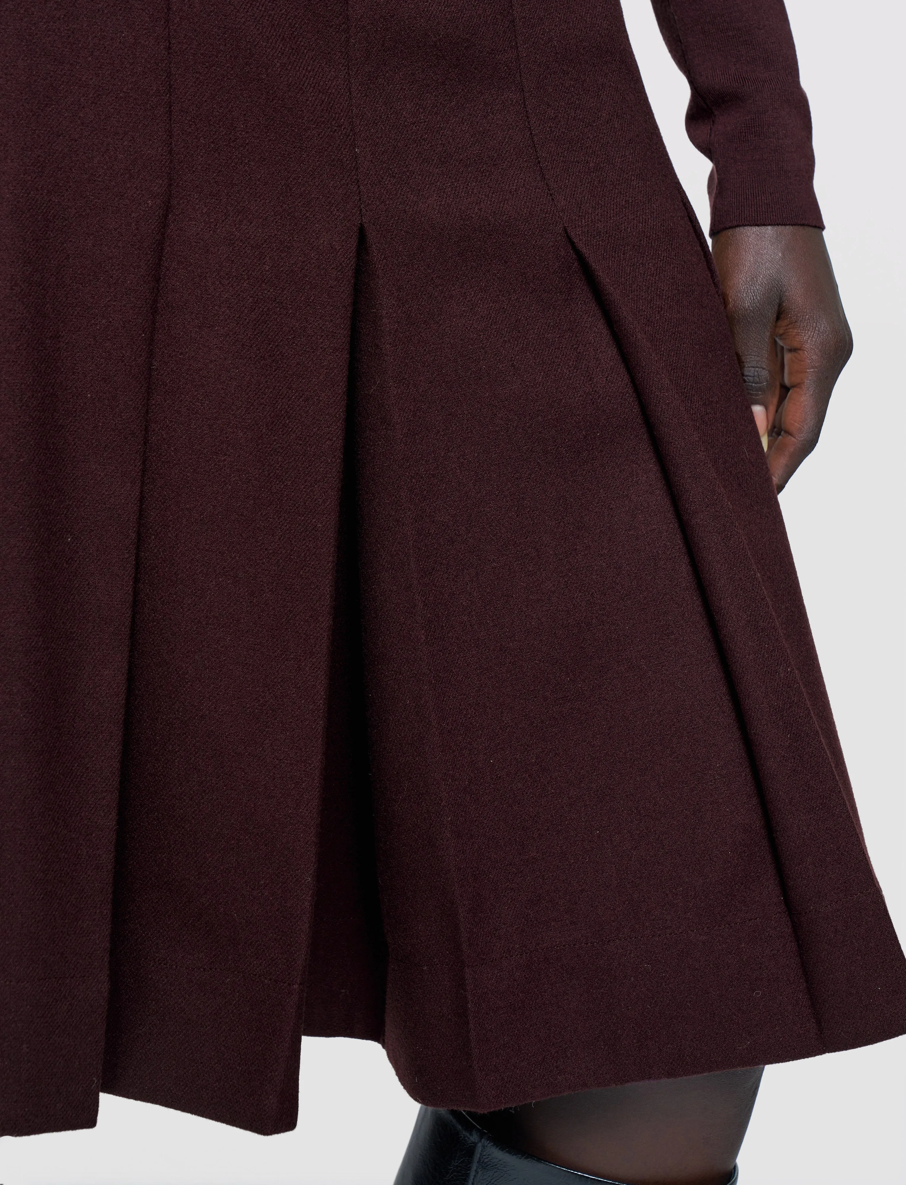 Yanis Flannel Wool Long Shorts sold by Joseph product image thumbnail 4