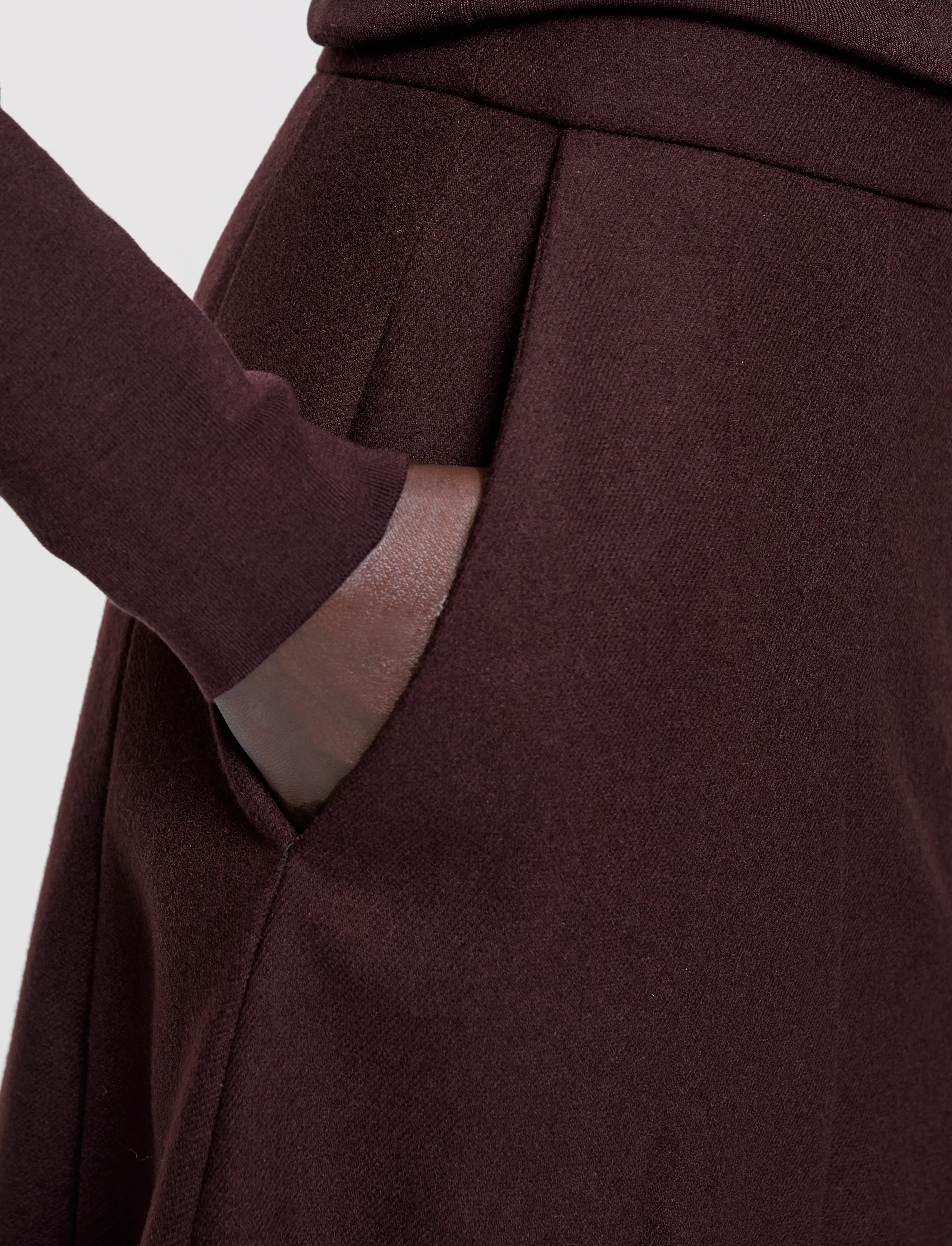 Yanis Flannel Wool Long Shorts sold by Joseph product image thumbnail 5