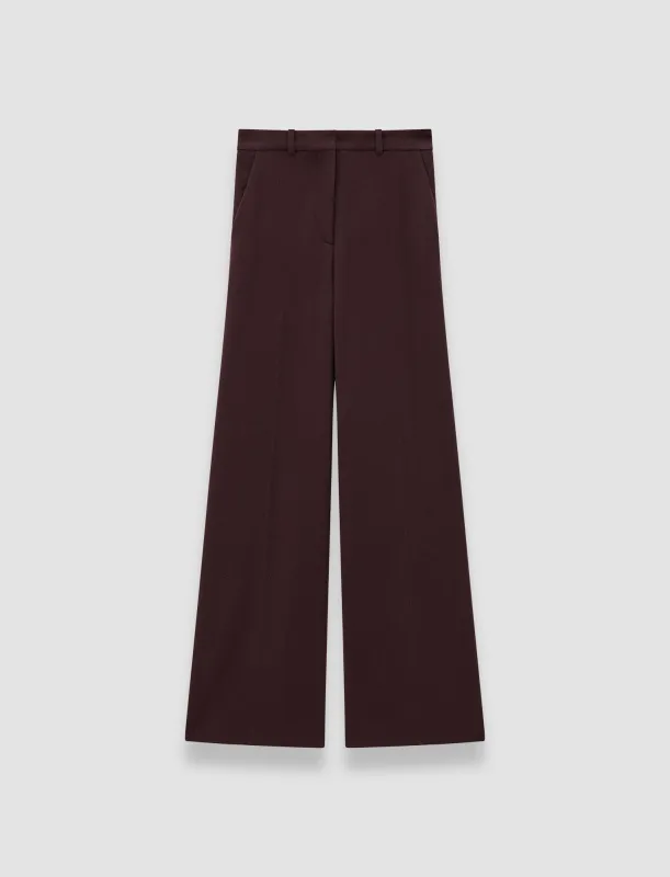Alana Flannel Wool Trousers sold by Joseph