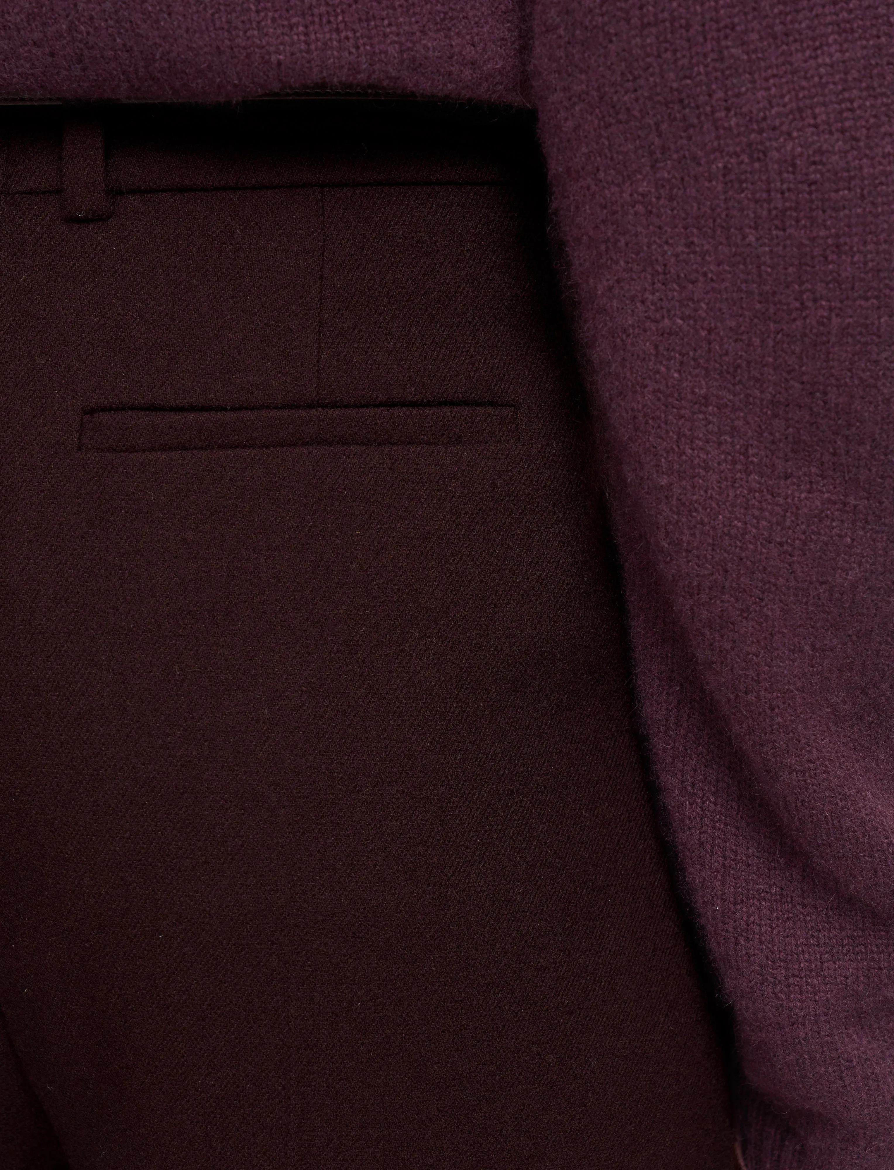 Alana Flannel Wool Trousers sold by Joseph product image thumbnail 5