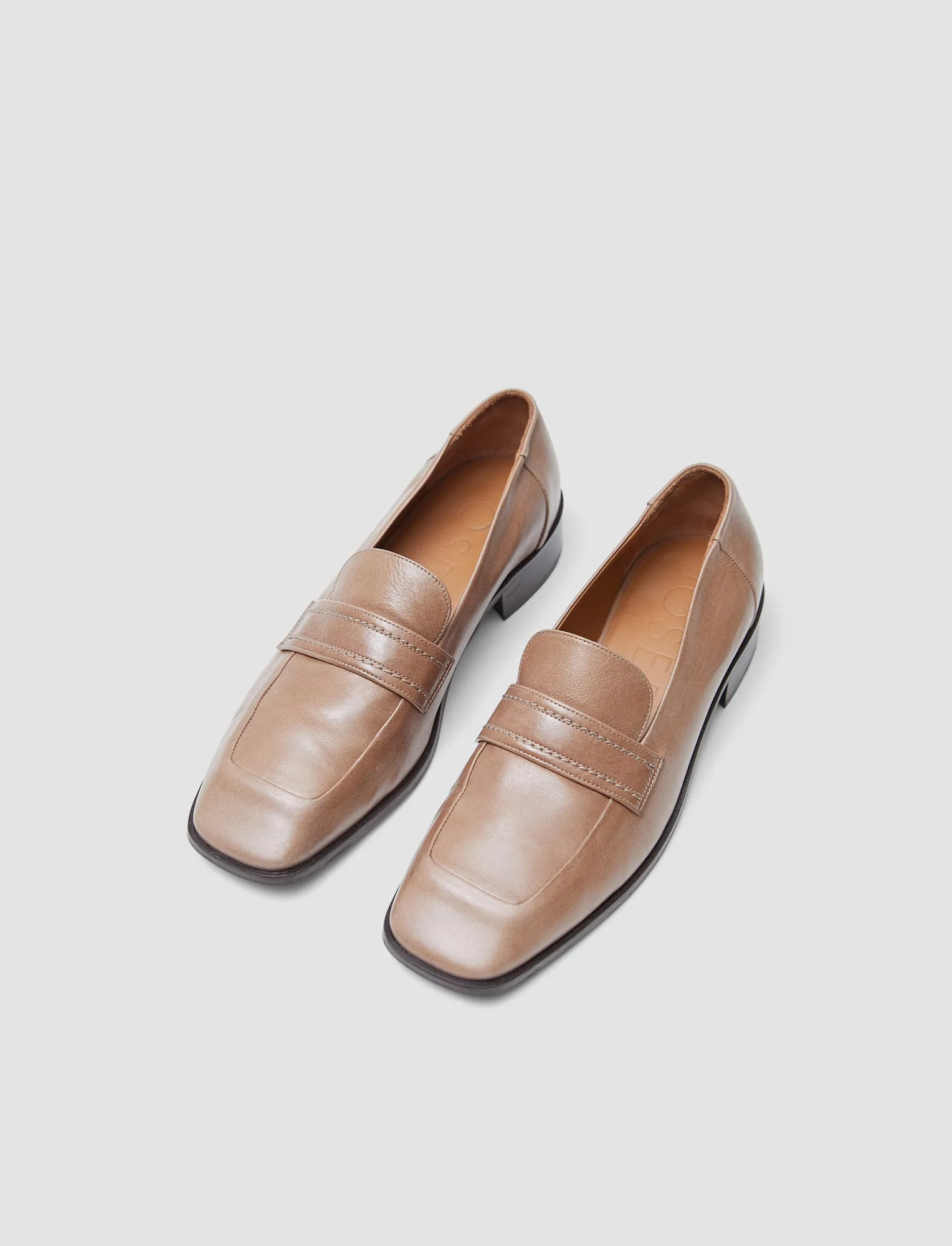 Leather Penny Loafers sold by Joseph product image thumbnail 3