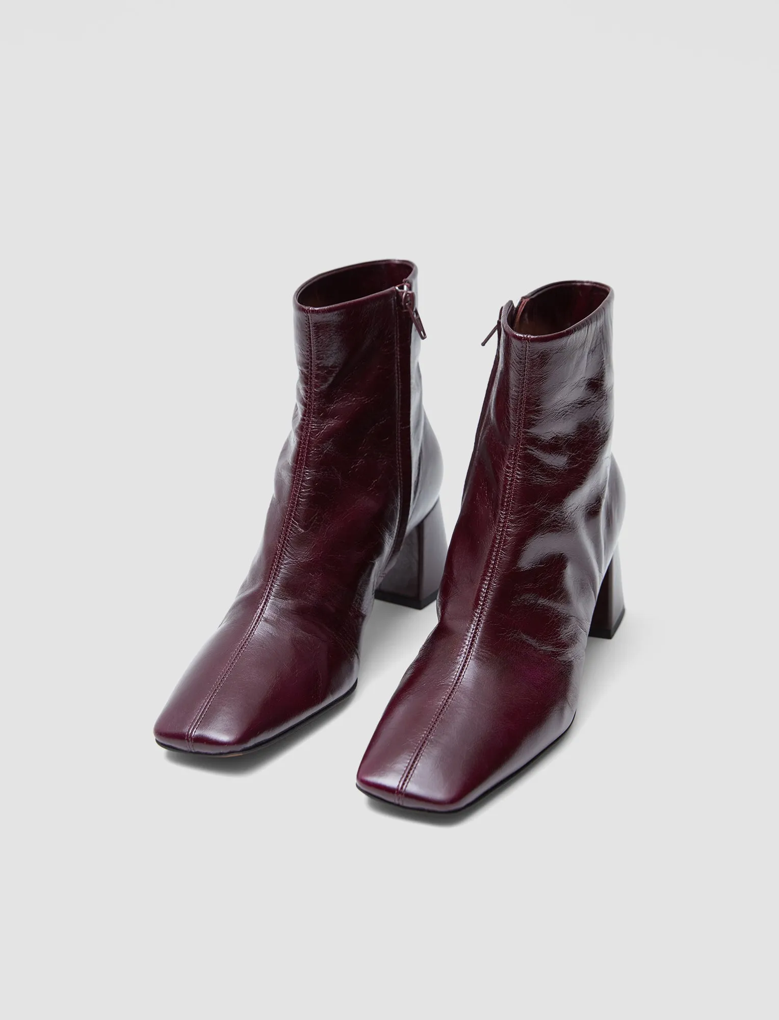 Heeled Patent Leather Ankle Boots sold by Joseph product image thumbnail 2