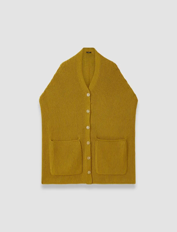 Light Cardigan Stitch Button Scarf sold by Joseph