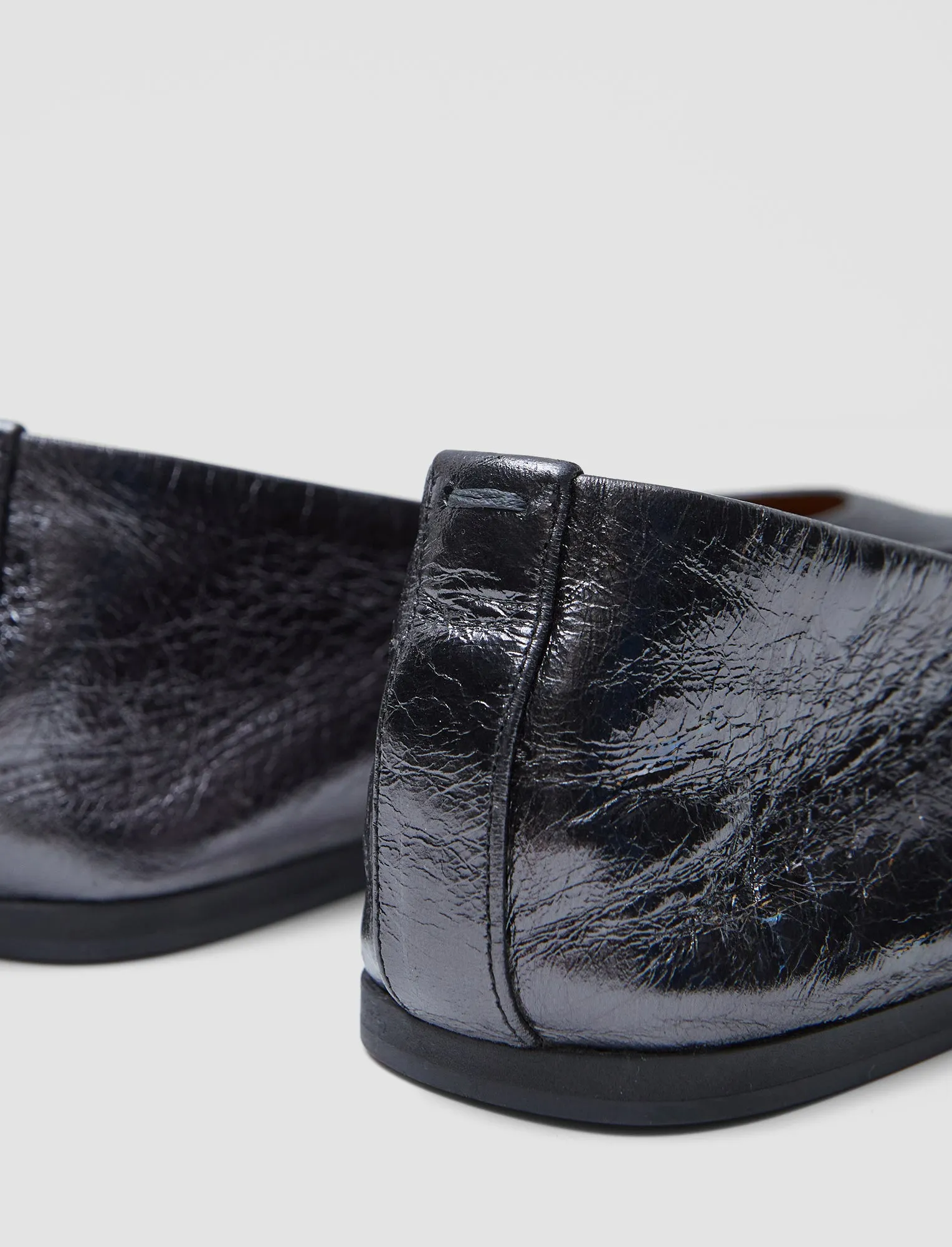 Metallic Leather Ballerinas sold by Joseph product image thumbnail 4