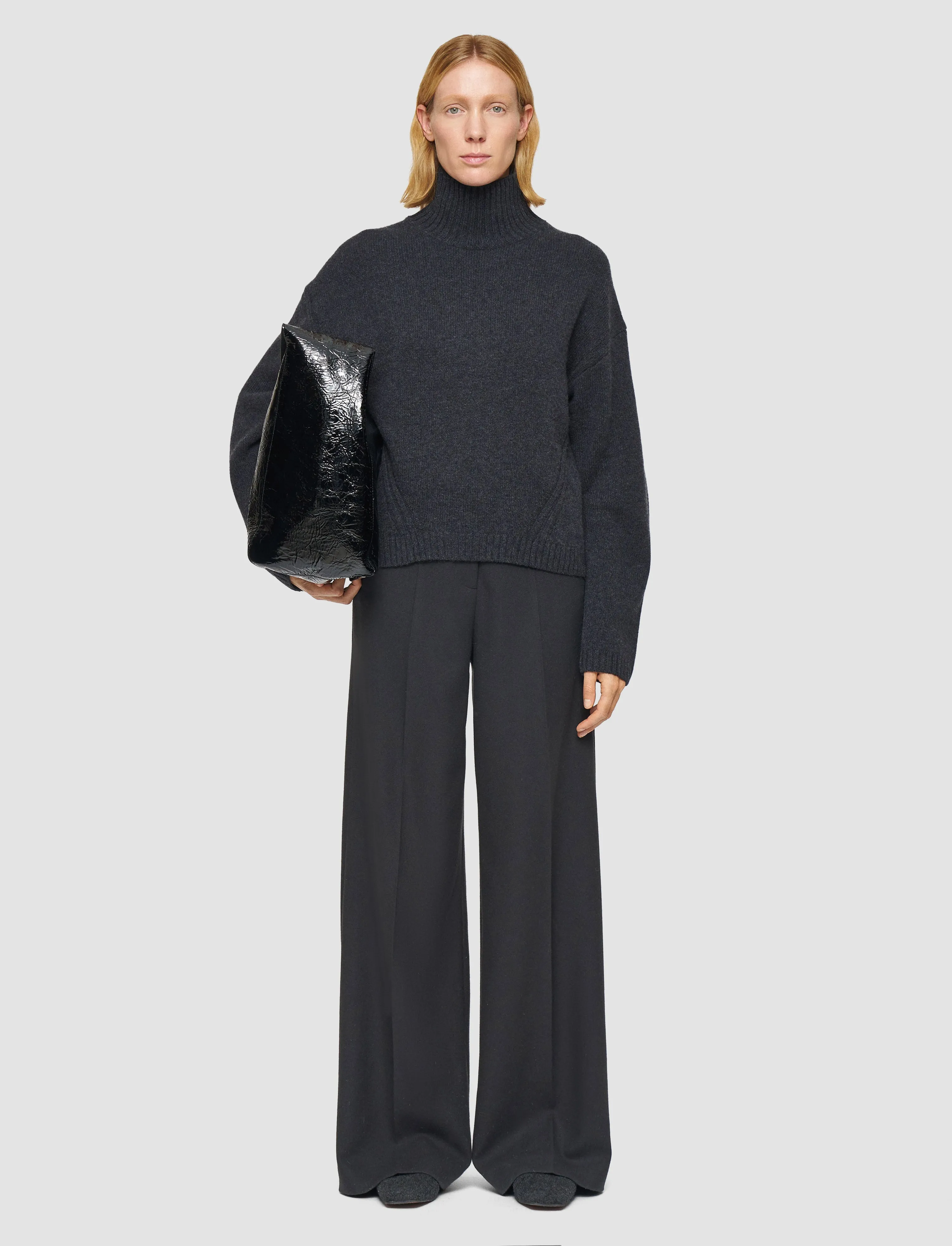 Luxe Cashmere High Neck Jumper sold by Joseph product image thumbnail 2